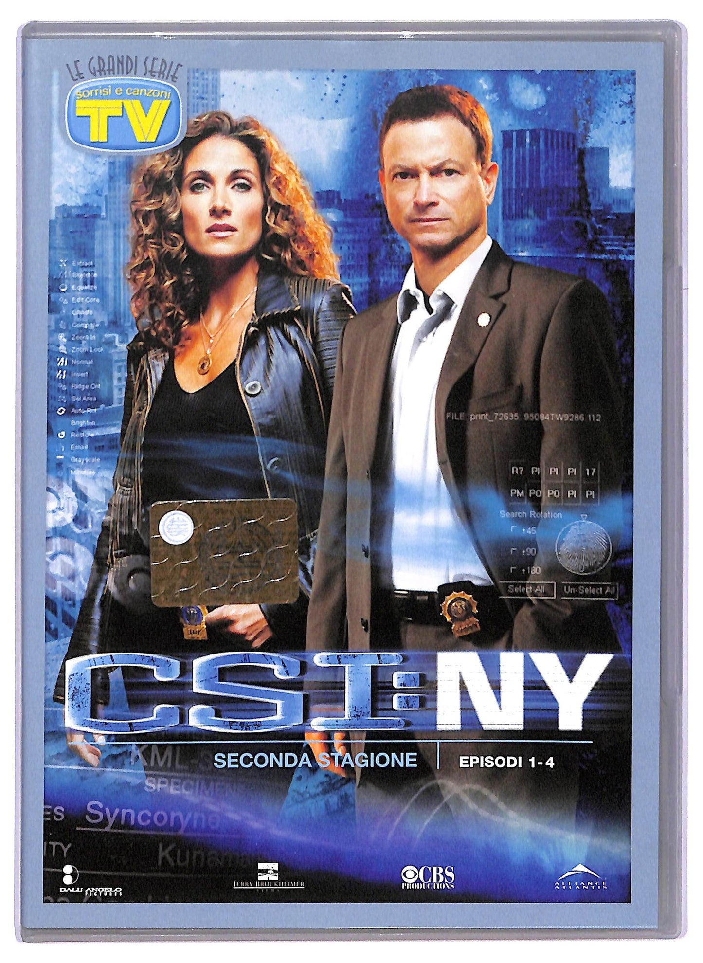 EBOND CSI: NY Seconda Stagione Epis. 1 - 4 EDITORIALE DVD D765280