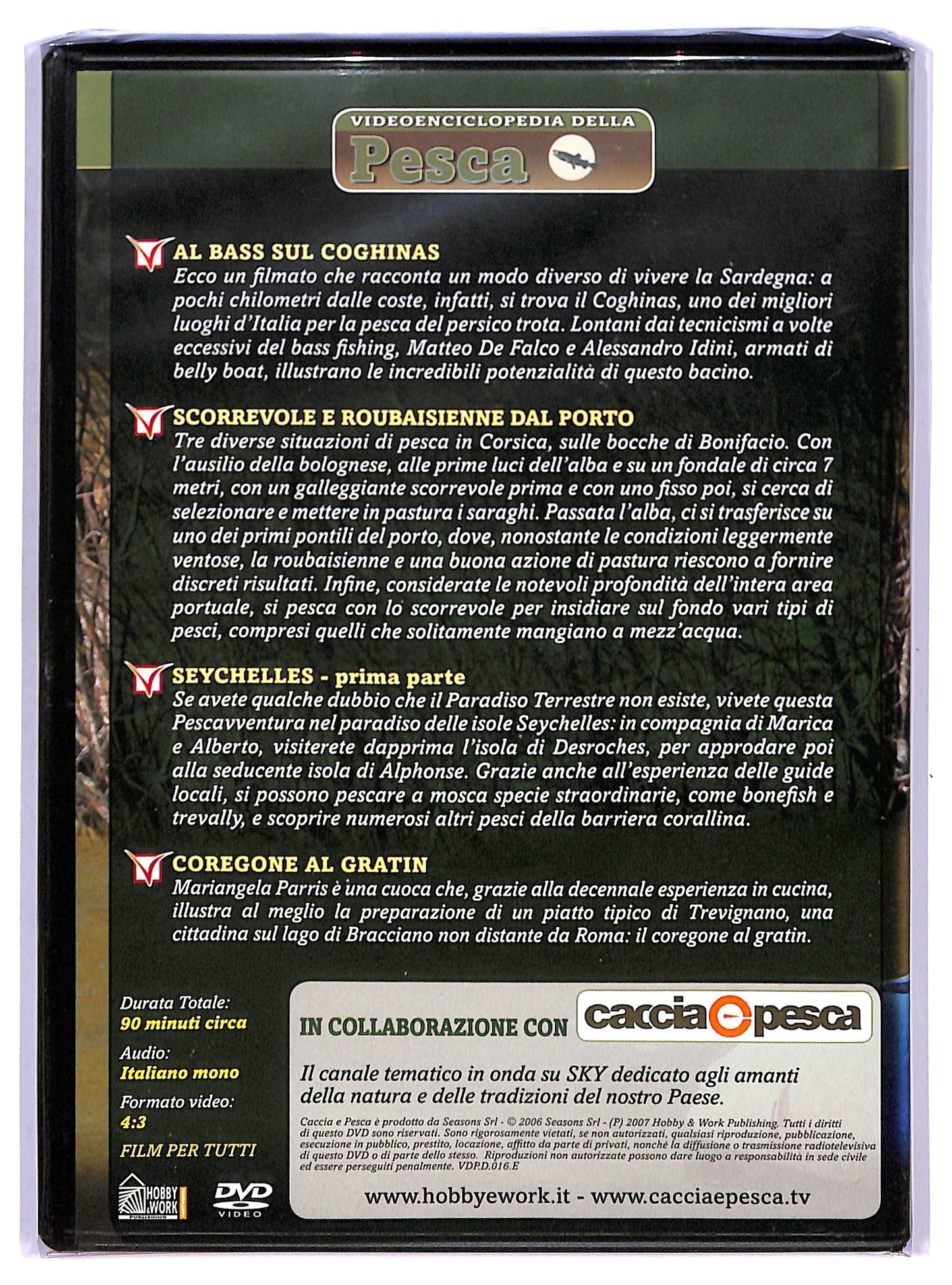 EBOND Videoenciclopedia Della Pesca 16 EDITORIALE DVD D765283