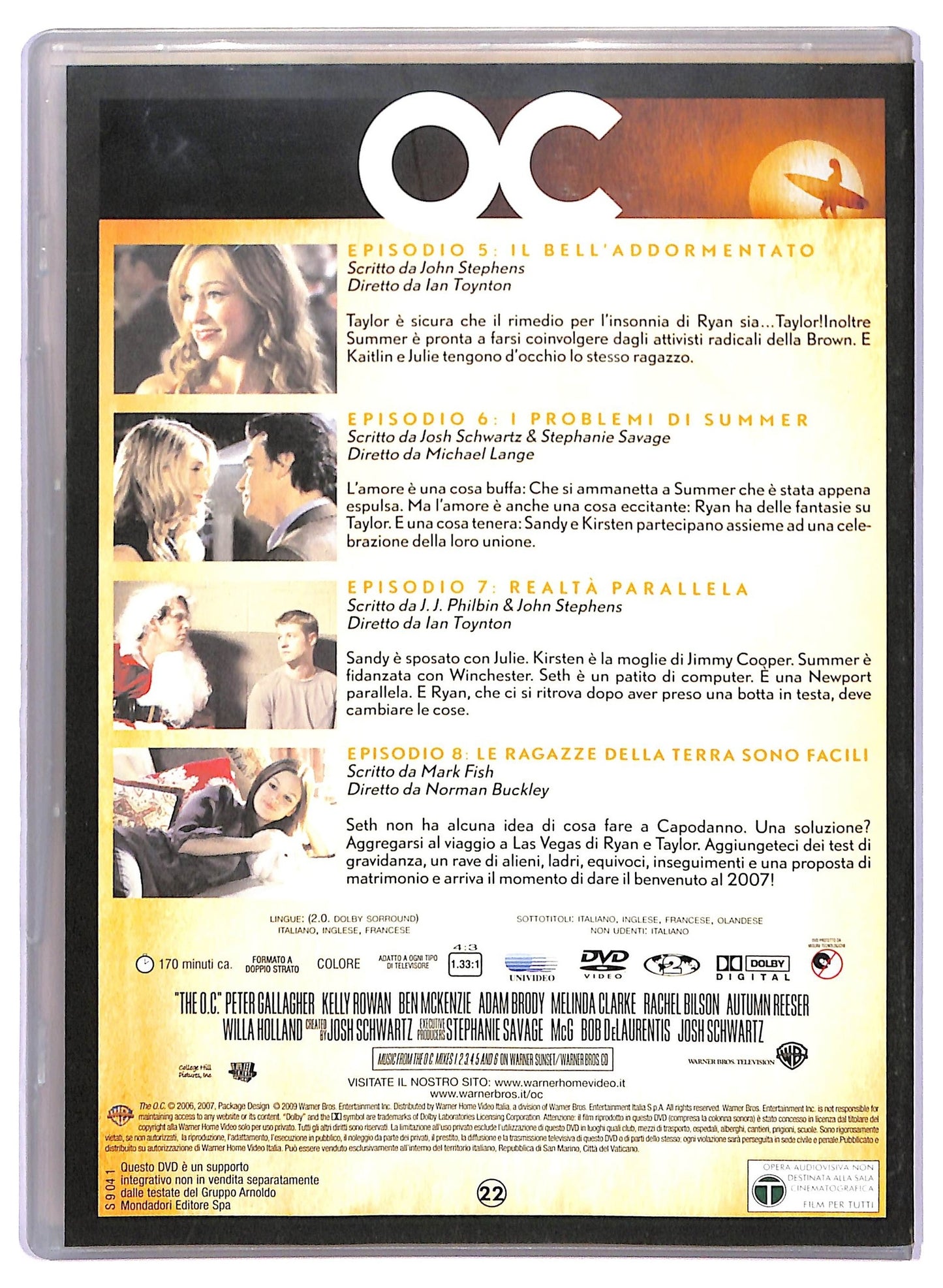 EBOND OC Quarta Stagione Disco 2 Episodi 5 - 8 EDITORIALE DVD D765343