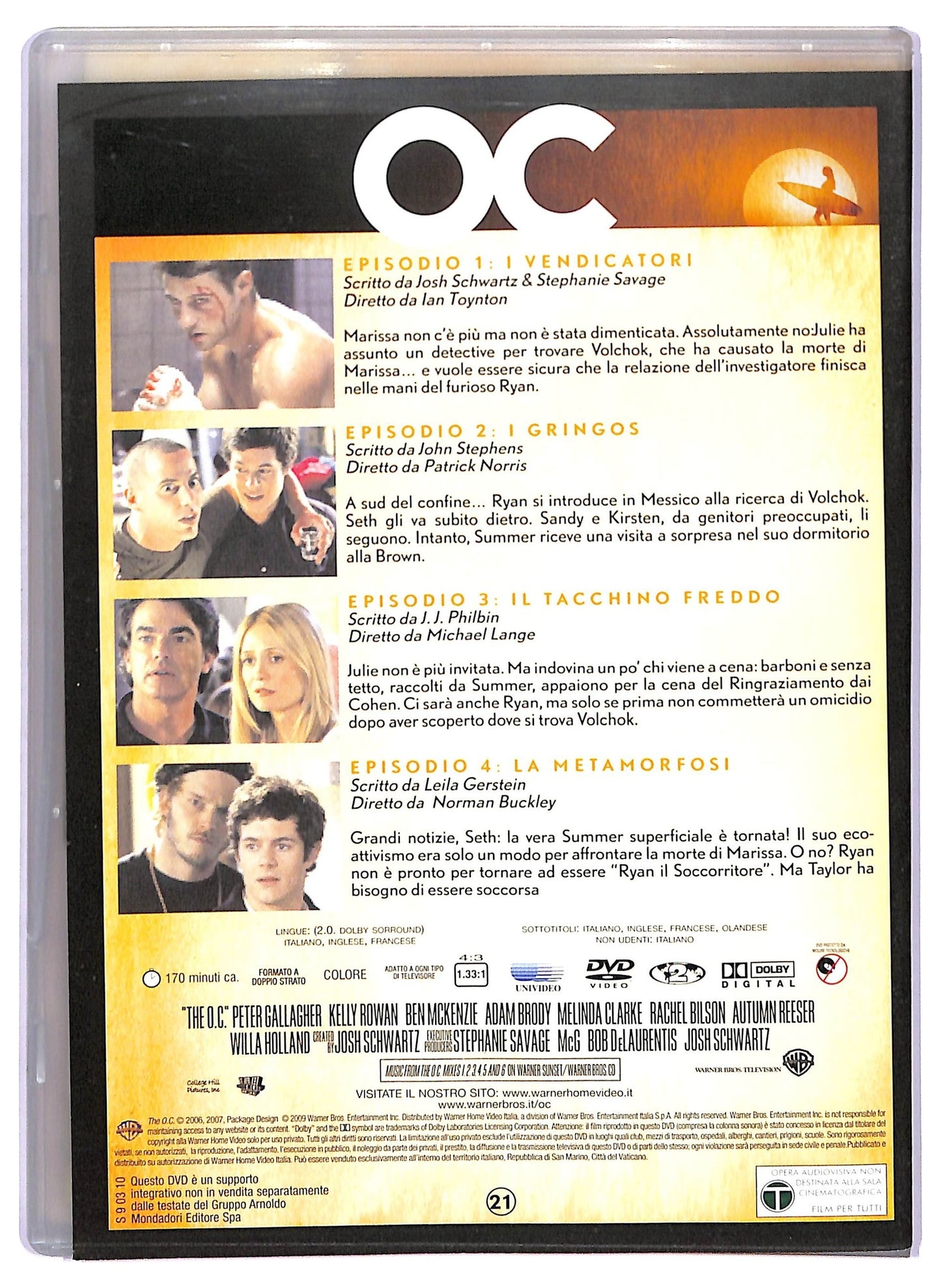 EBOND OC Quarta Stagione Disco 1 Episodi 1 - 4 EDITORIALE DVD D765344