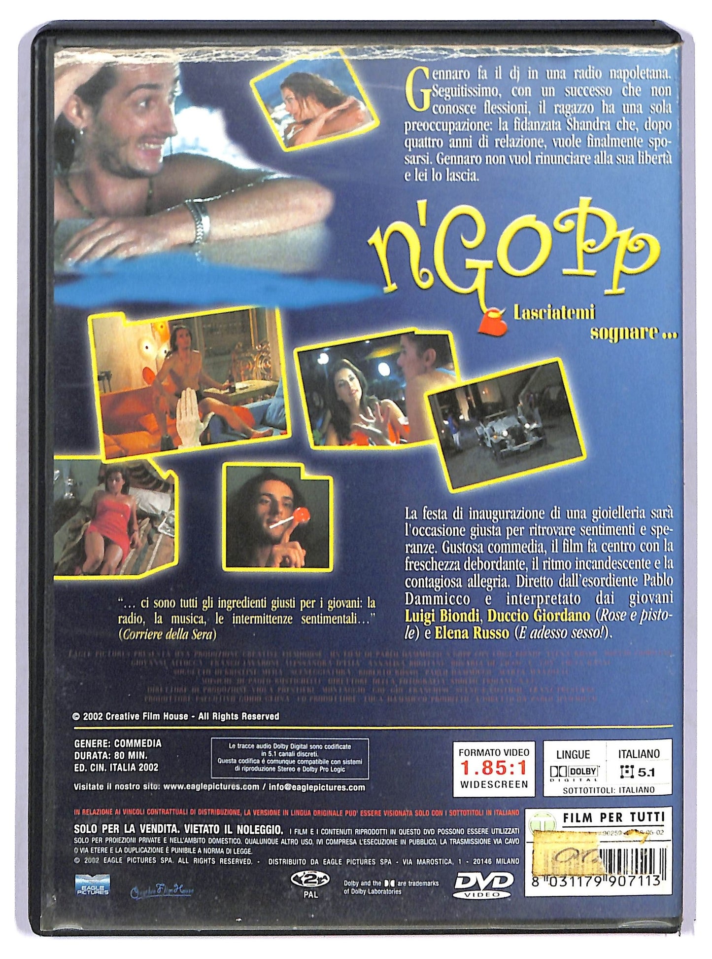 EBOND N'gopp - Lasciatemi sognare DVD D765384