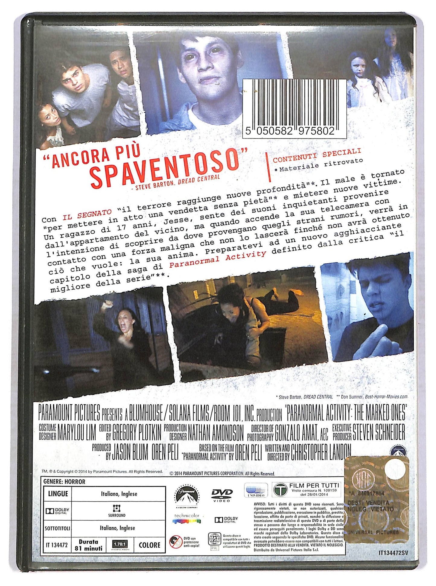 EBOND IL Segnato DVD D765406