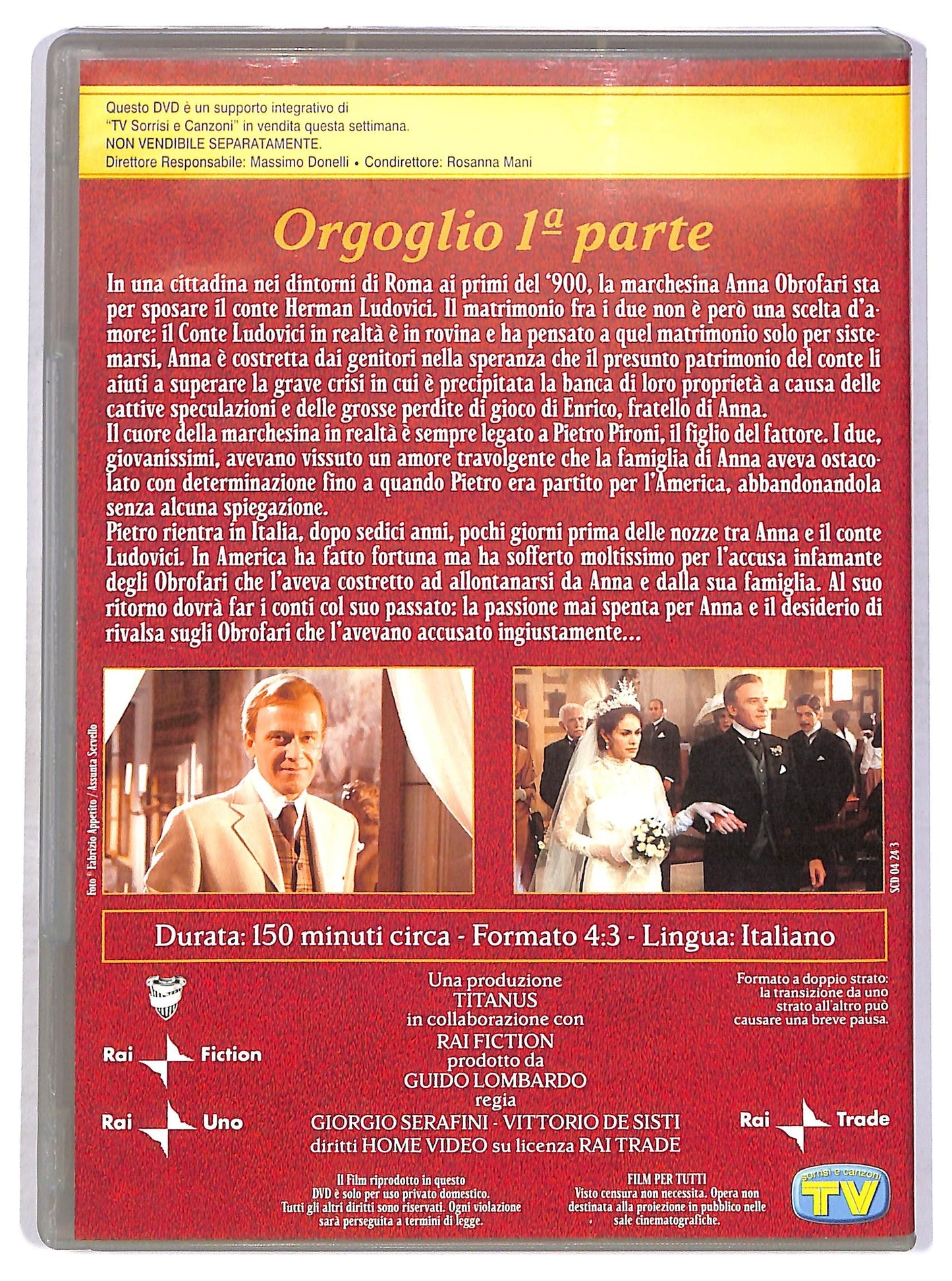 EBOND Orgoglio EDITORIALE DVD D765423