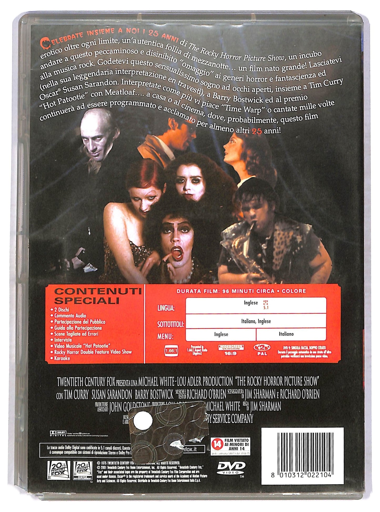 EBOND The Rocky Horror Picture Show DVD D765427