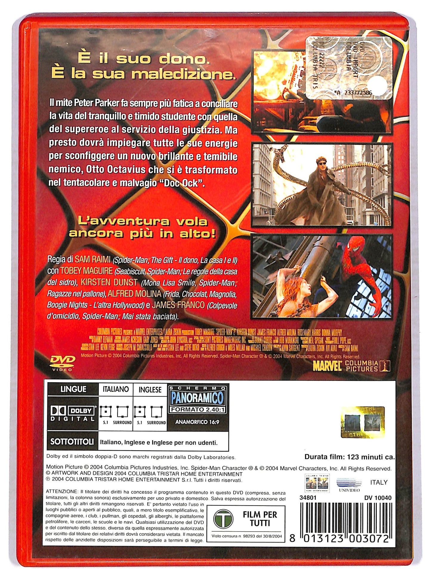 EBOND spider man 2 NOLEGGIO DVD D765430