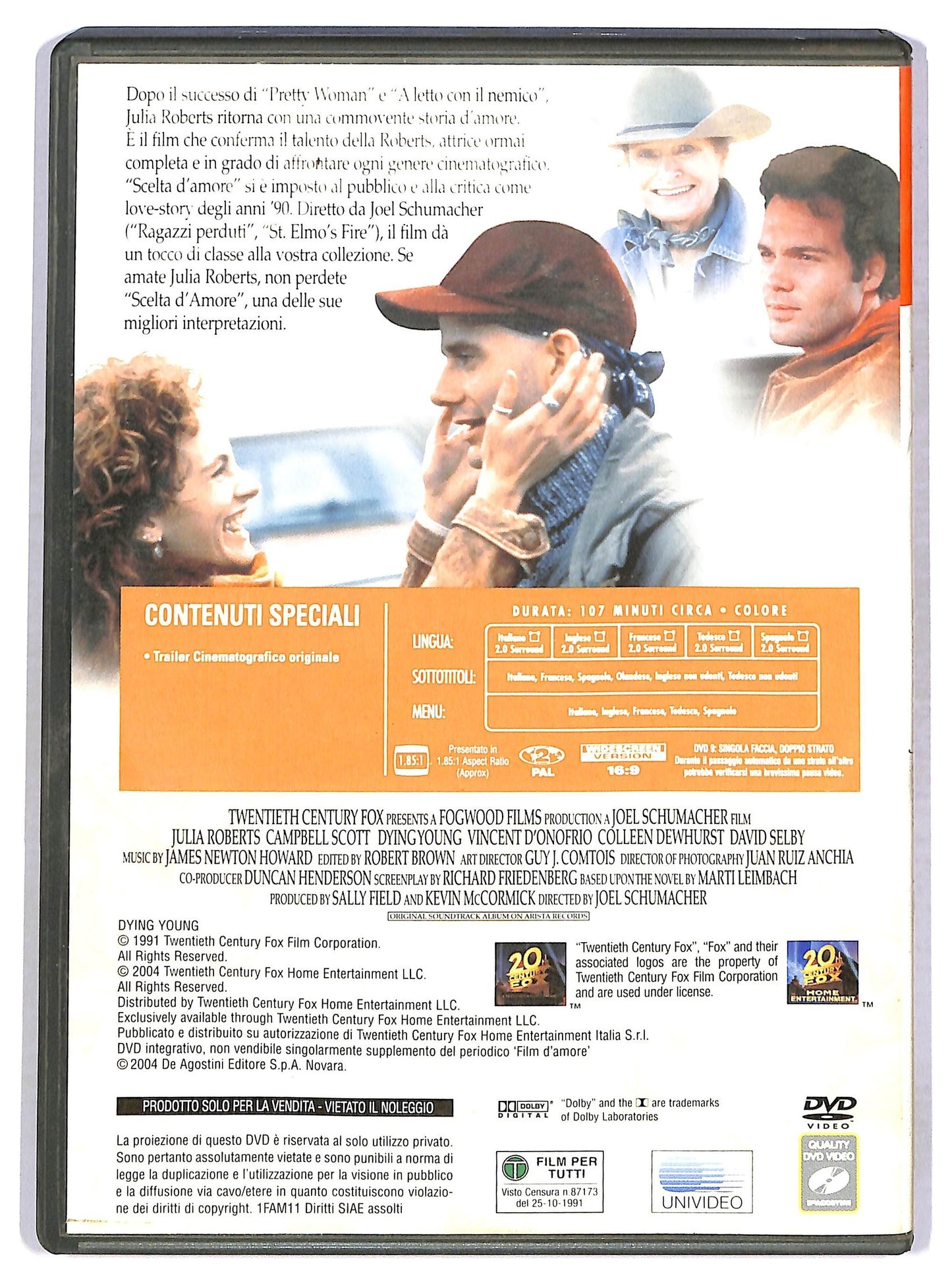 EBOND Film d'amore - Scelta d'amore EDITORIALE DVD D765434