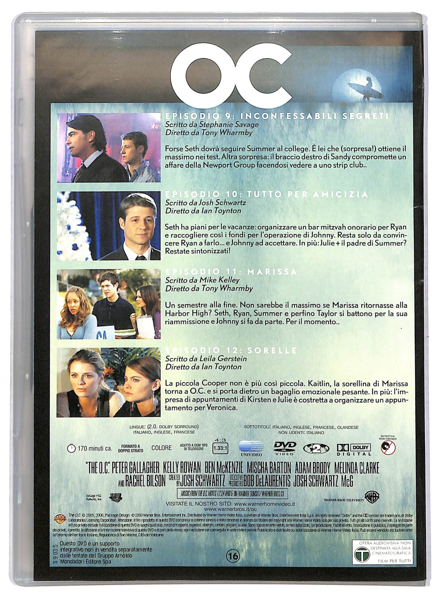 EBOND OC Terza Stagione Disco 3 Epis. 9 - 12 EDITORIALE DVD D765445
