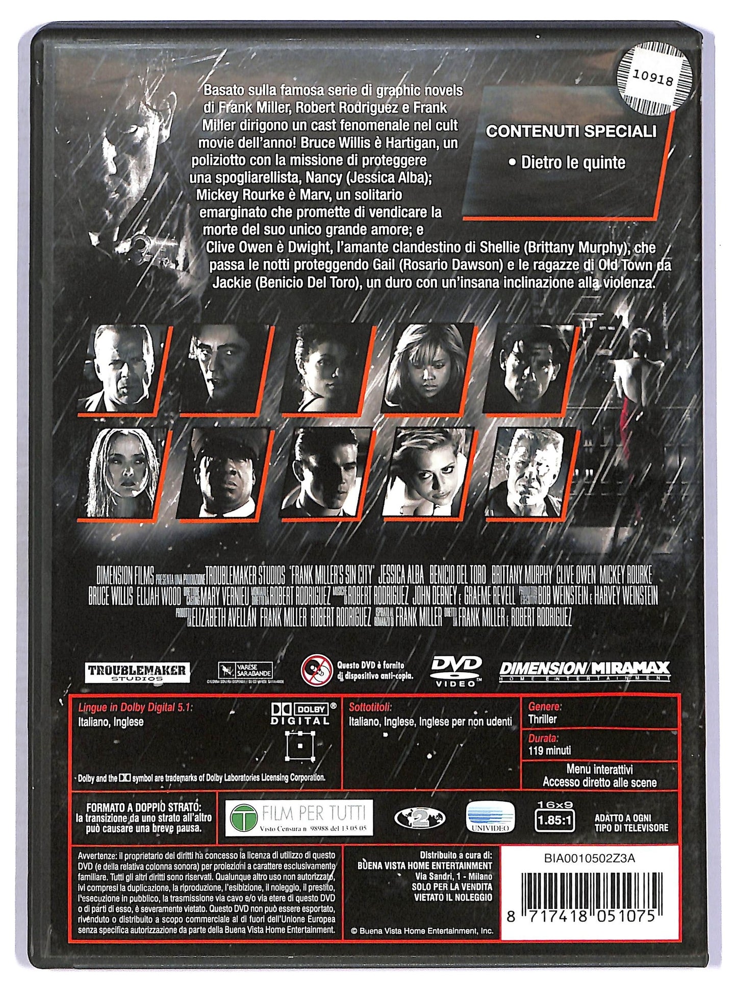 EBOND Sin City DVD D765504