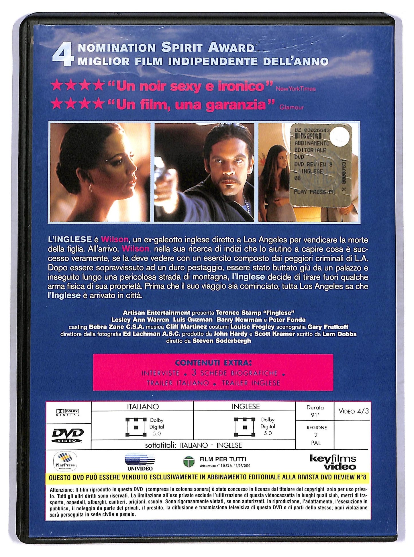 EBOND L'inglese - The Limey DVD Editoriale D765561