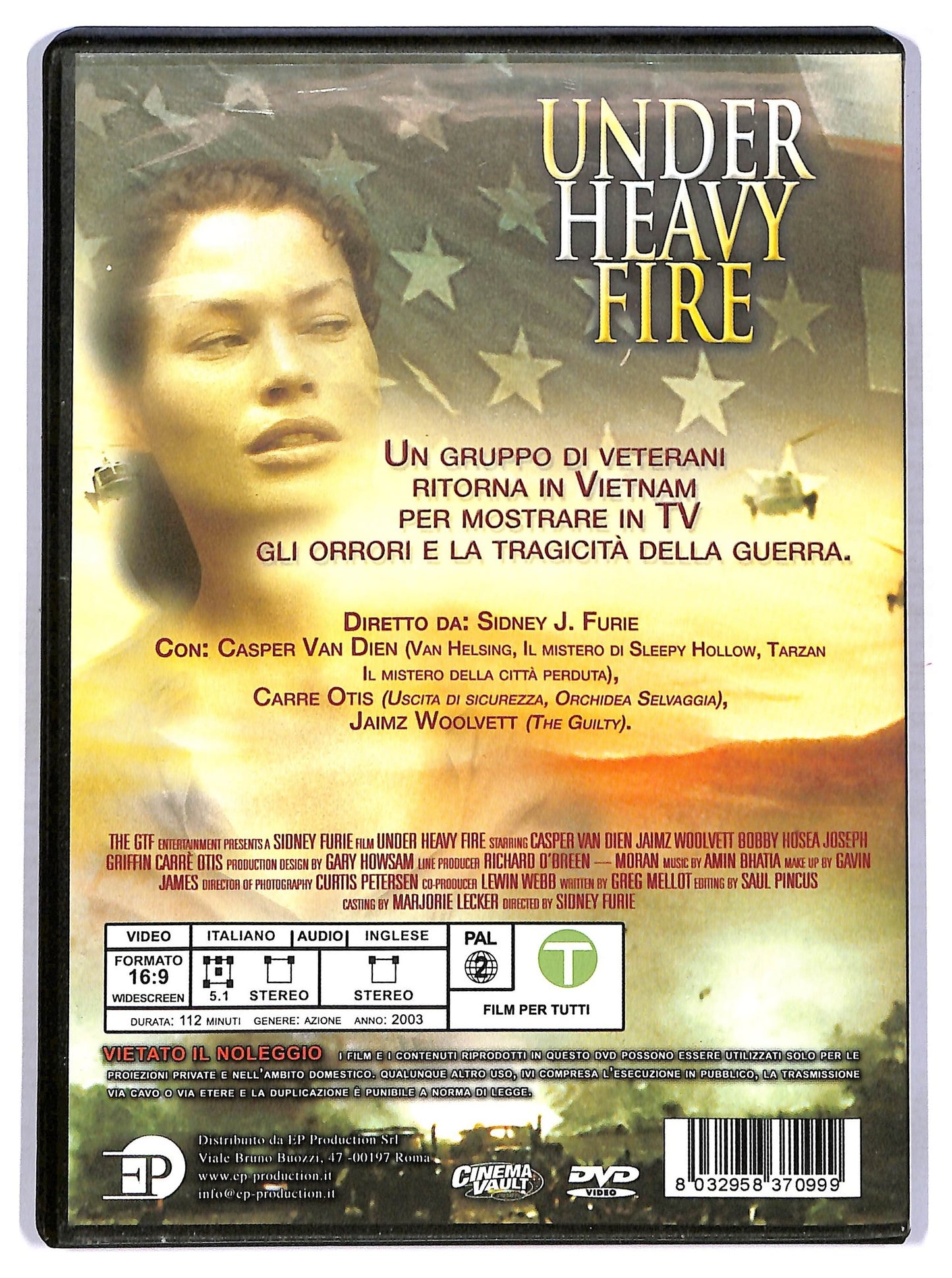 EBOND Under Heavy Fire DVD D765608