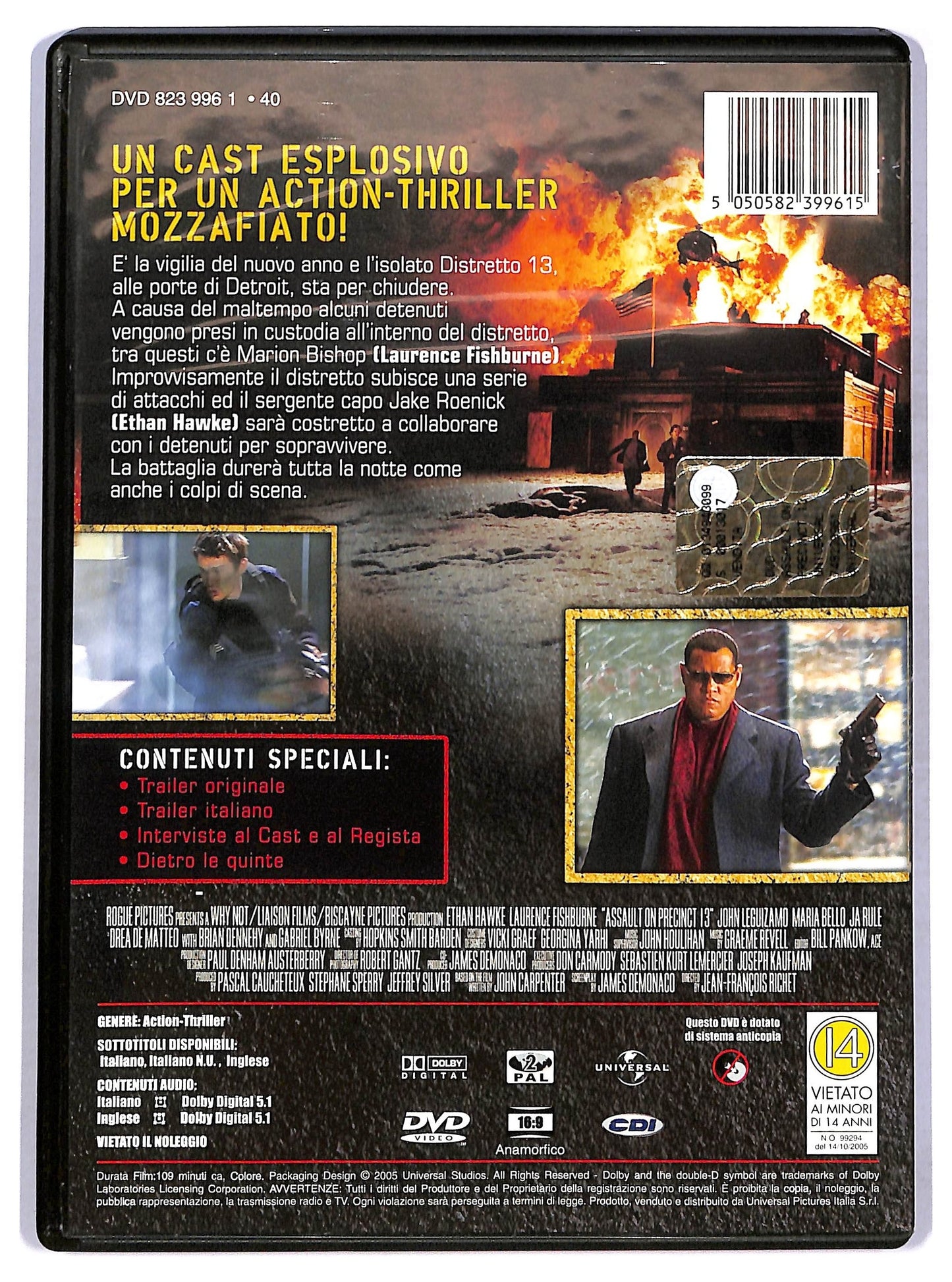 EBOND Assault on Precinct 13 DVD D765623