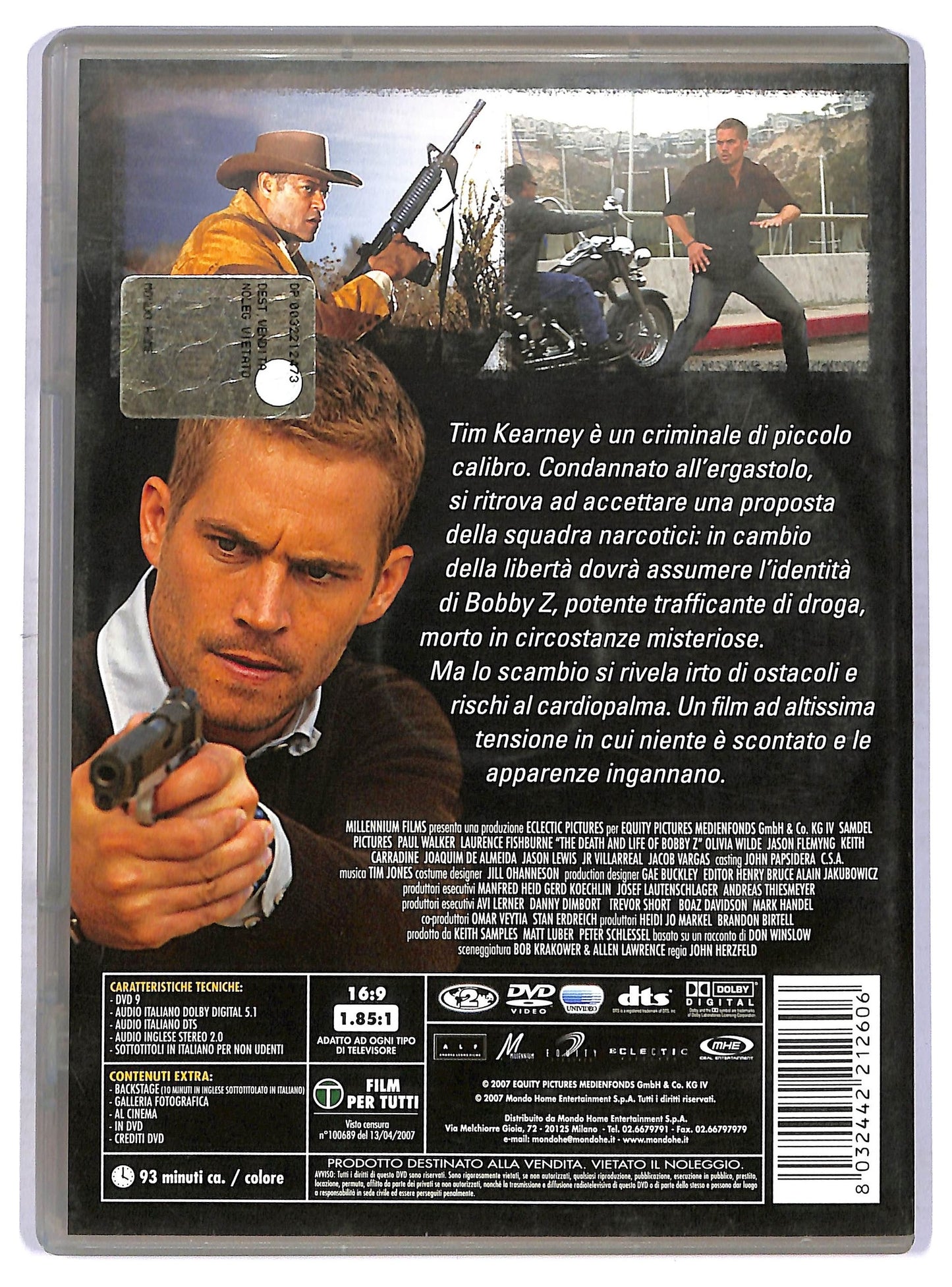 EBOND bobby - il signore della droga DVD D765704