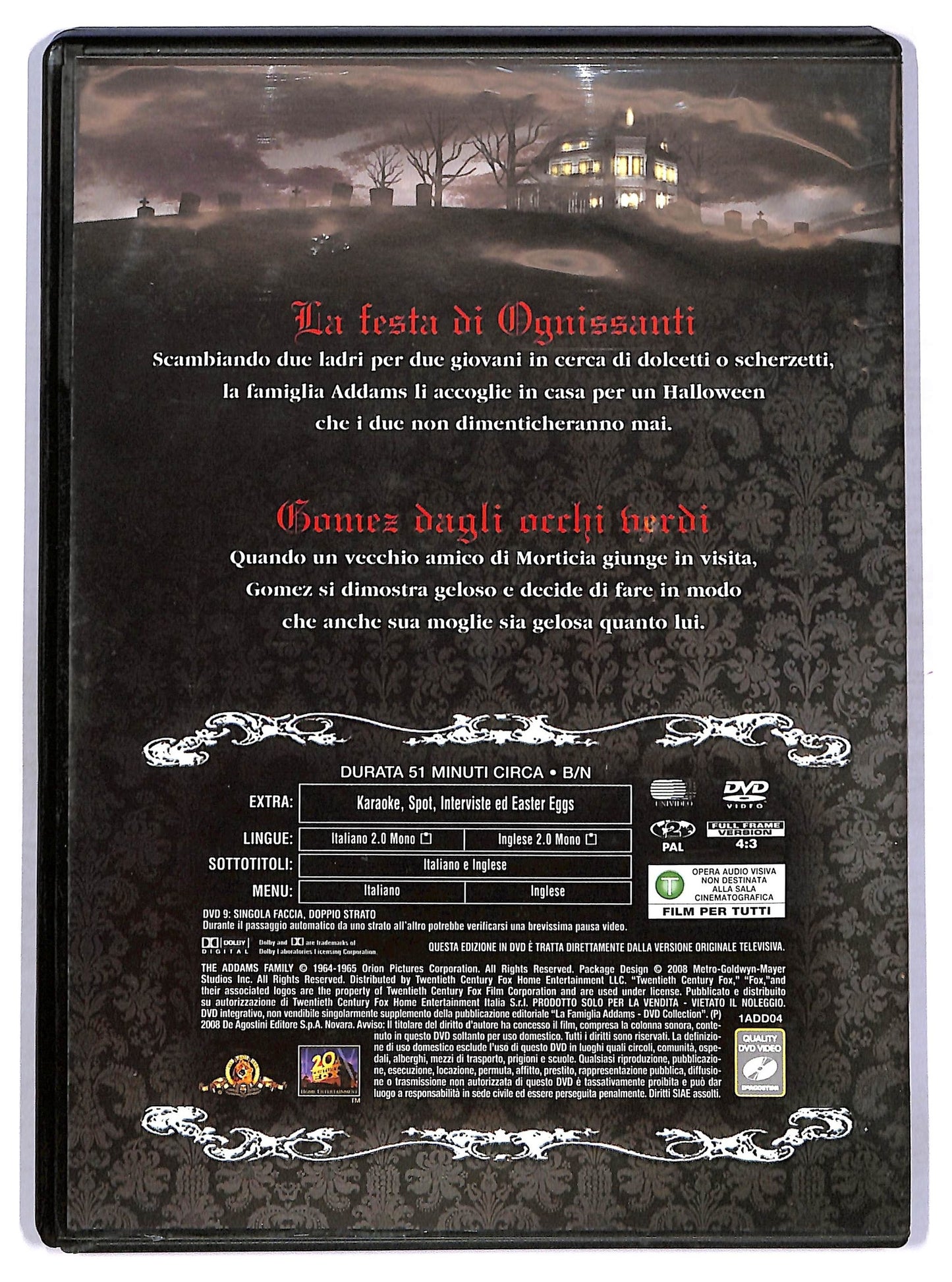 EBOND la famiglia addams episodi 52 - 53 EDITORIALE DVD D765742