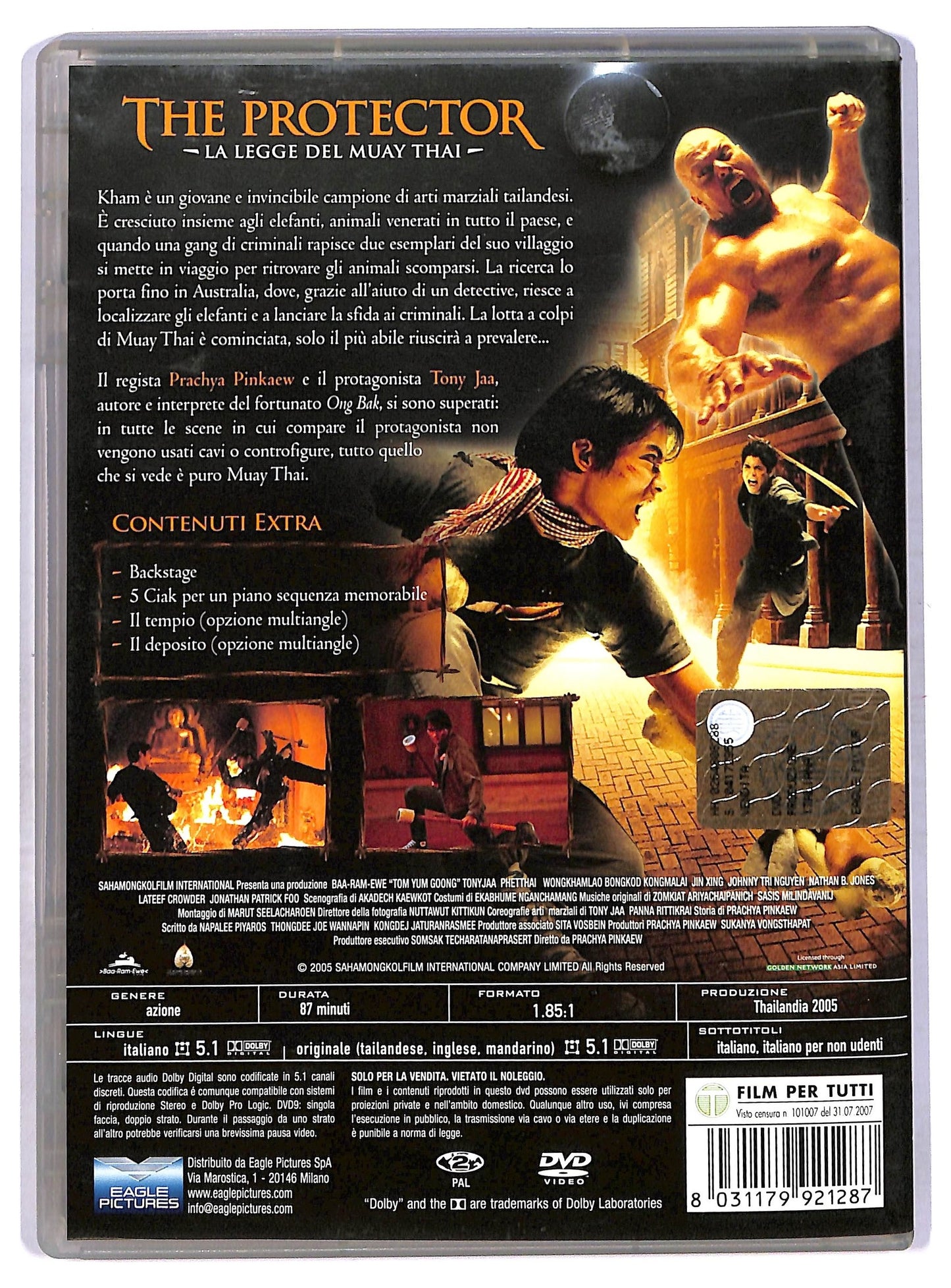 EBOND The Protector - La legge del Muay Thai DVD D765749