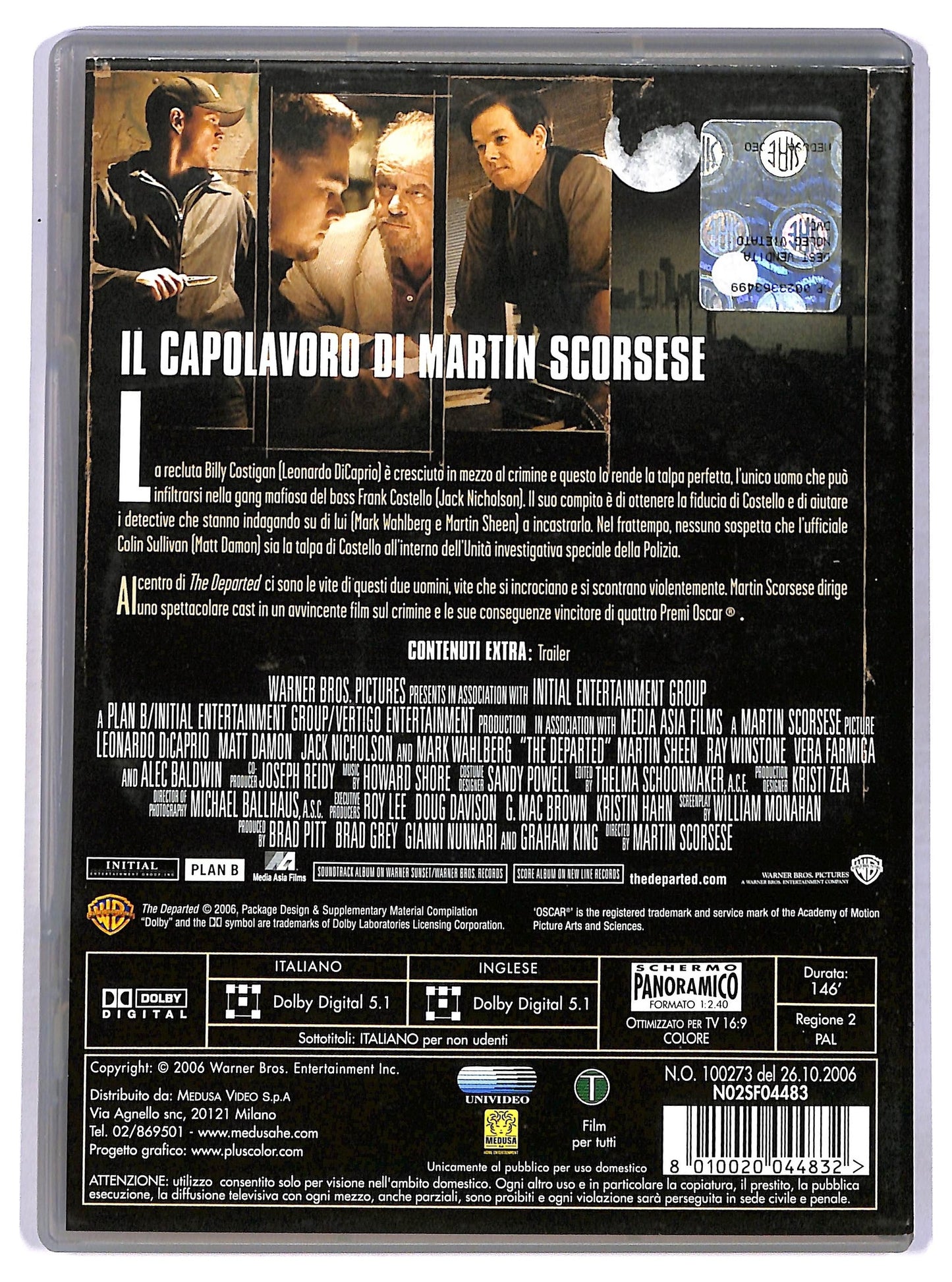 EBOND the departed DVD D765755