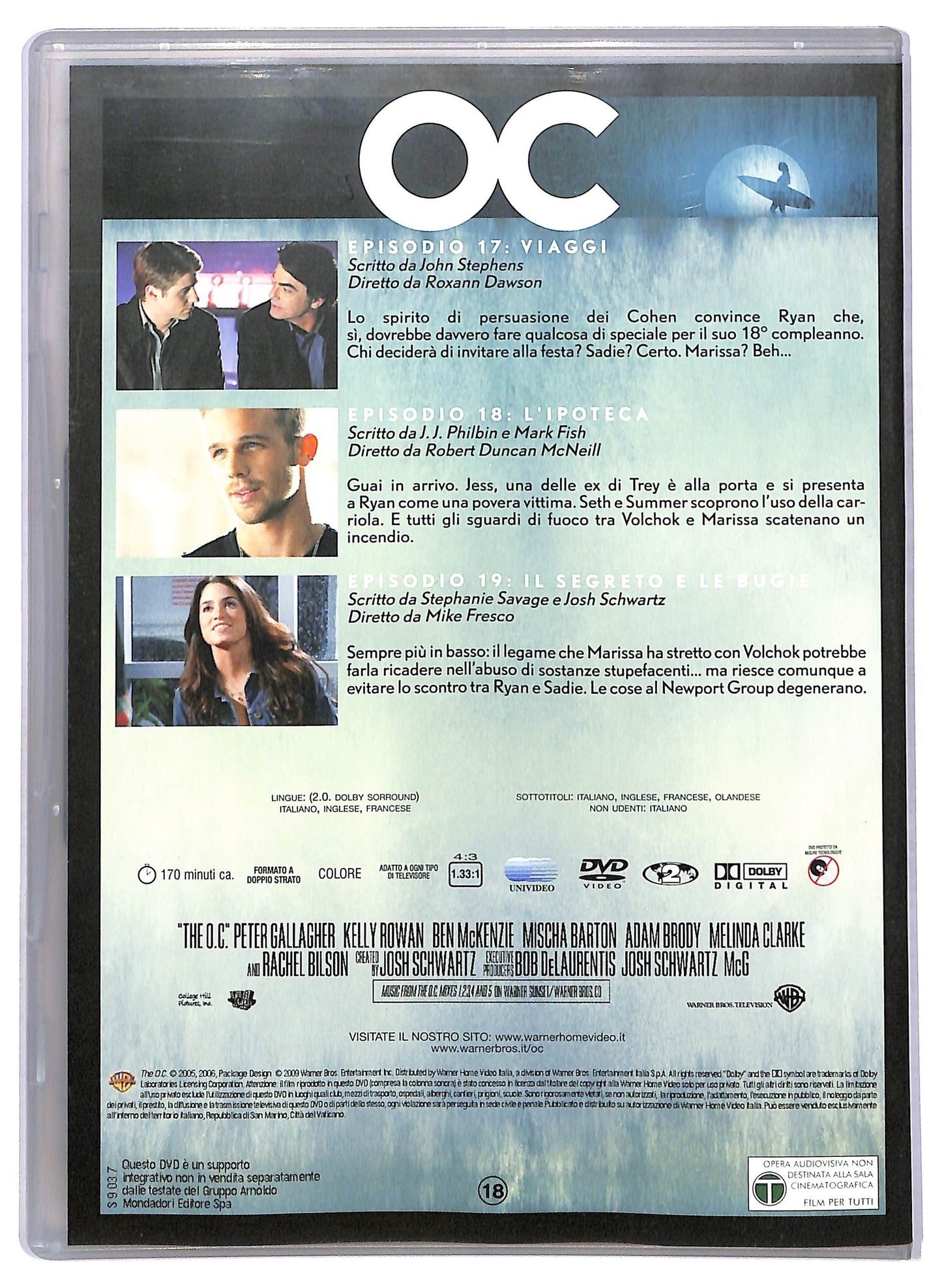 EBOND OC Terza Stagione Disco 5 Episodi 17 - 19 EDITORIALE DVD D765756