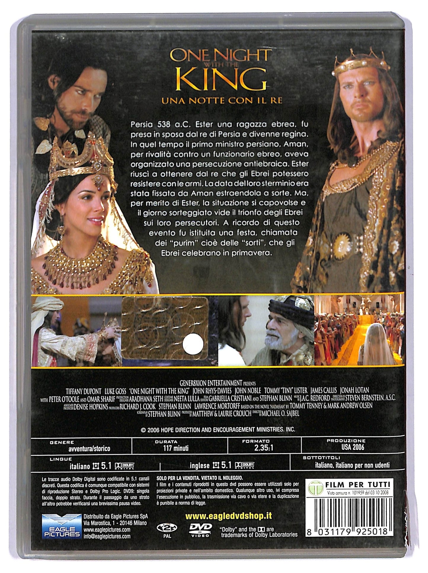 EBOND one night with the king - una notte con il re DVD D765805
