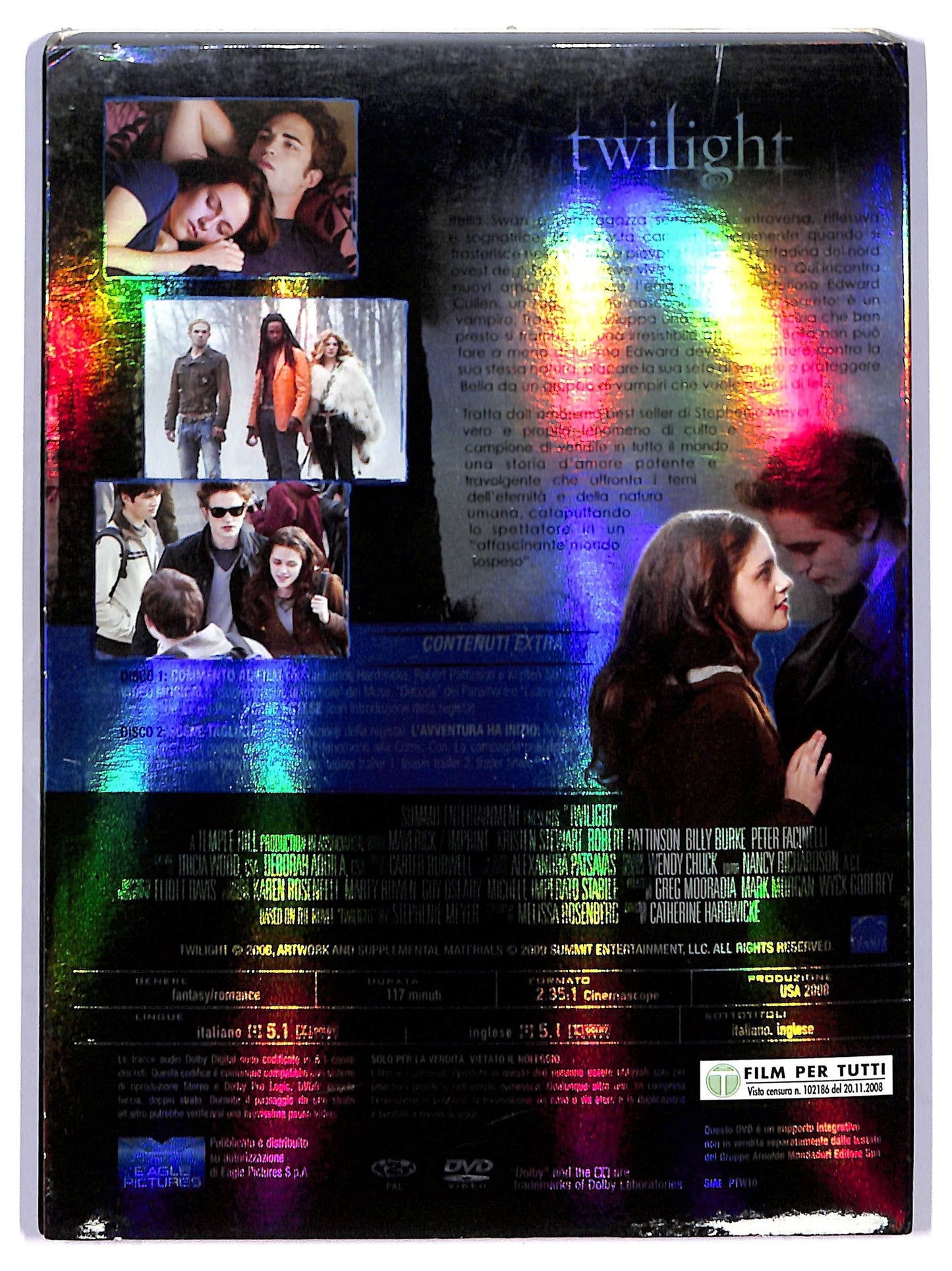 EBOND Twilight (2 dischi) SLIPCASE SPECIAL EDITION EDITORIALE SLIM DVD D765912