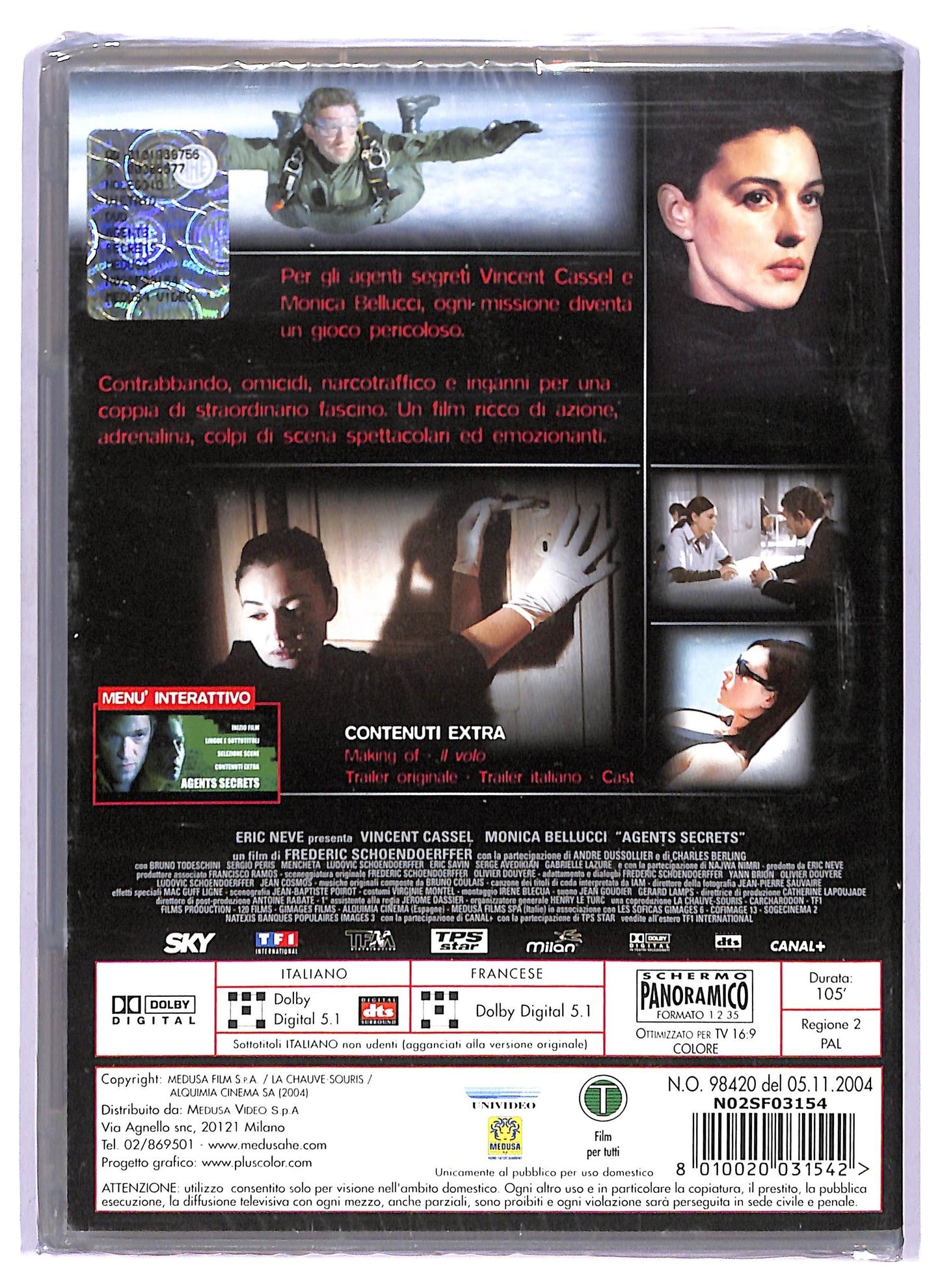 EBOND agents secrets DVD D765928