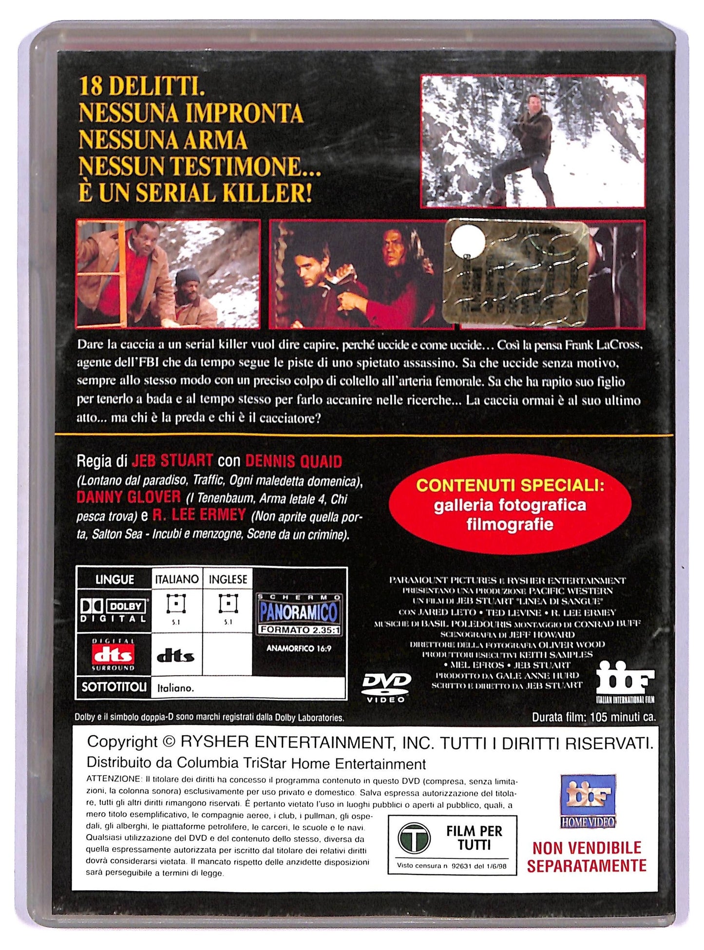 EBOND Linea di sangue EDITORIALE DVD D765962