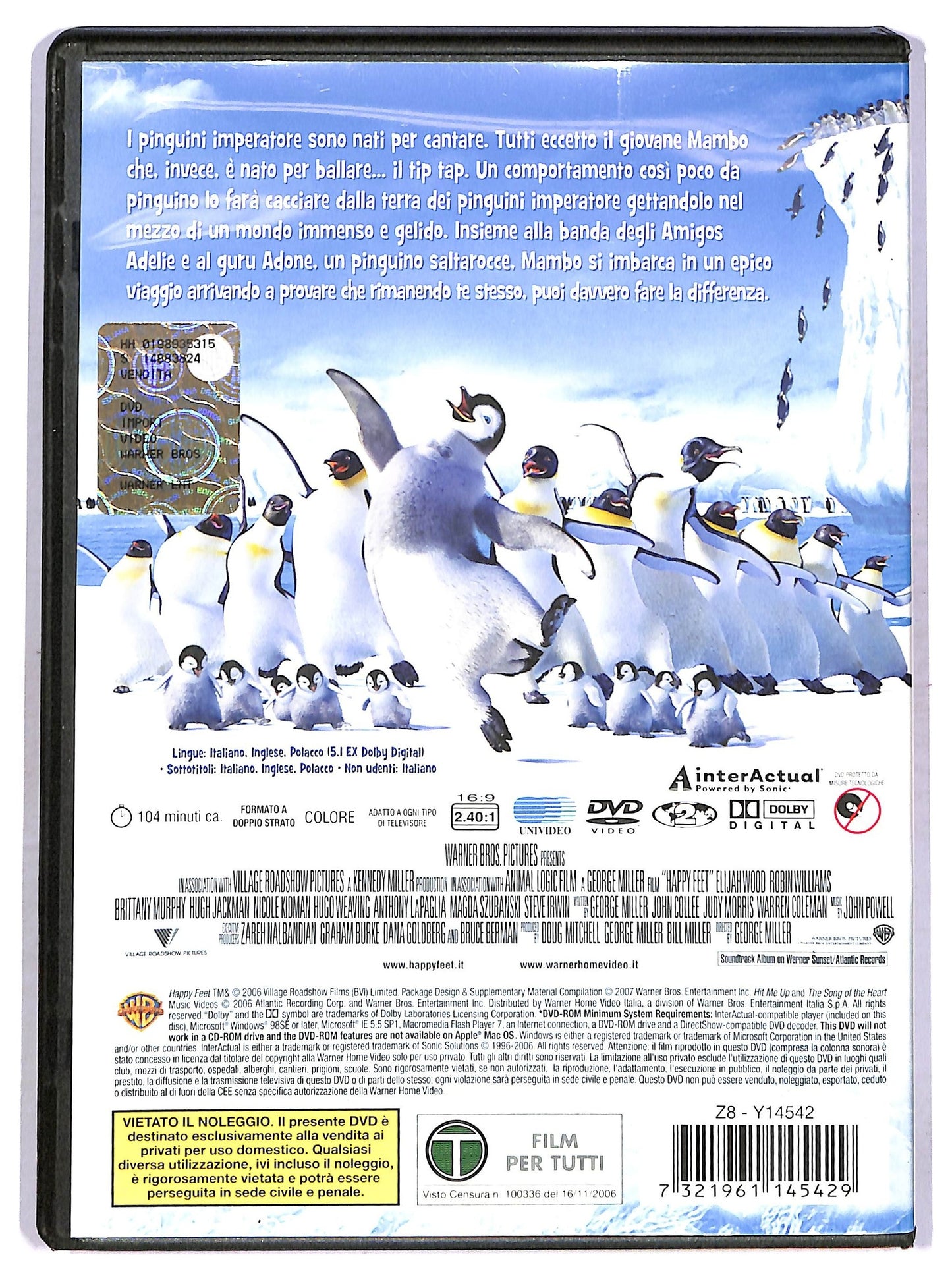 EBOND Happy Feet DVD D766005