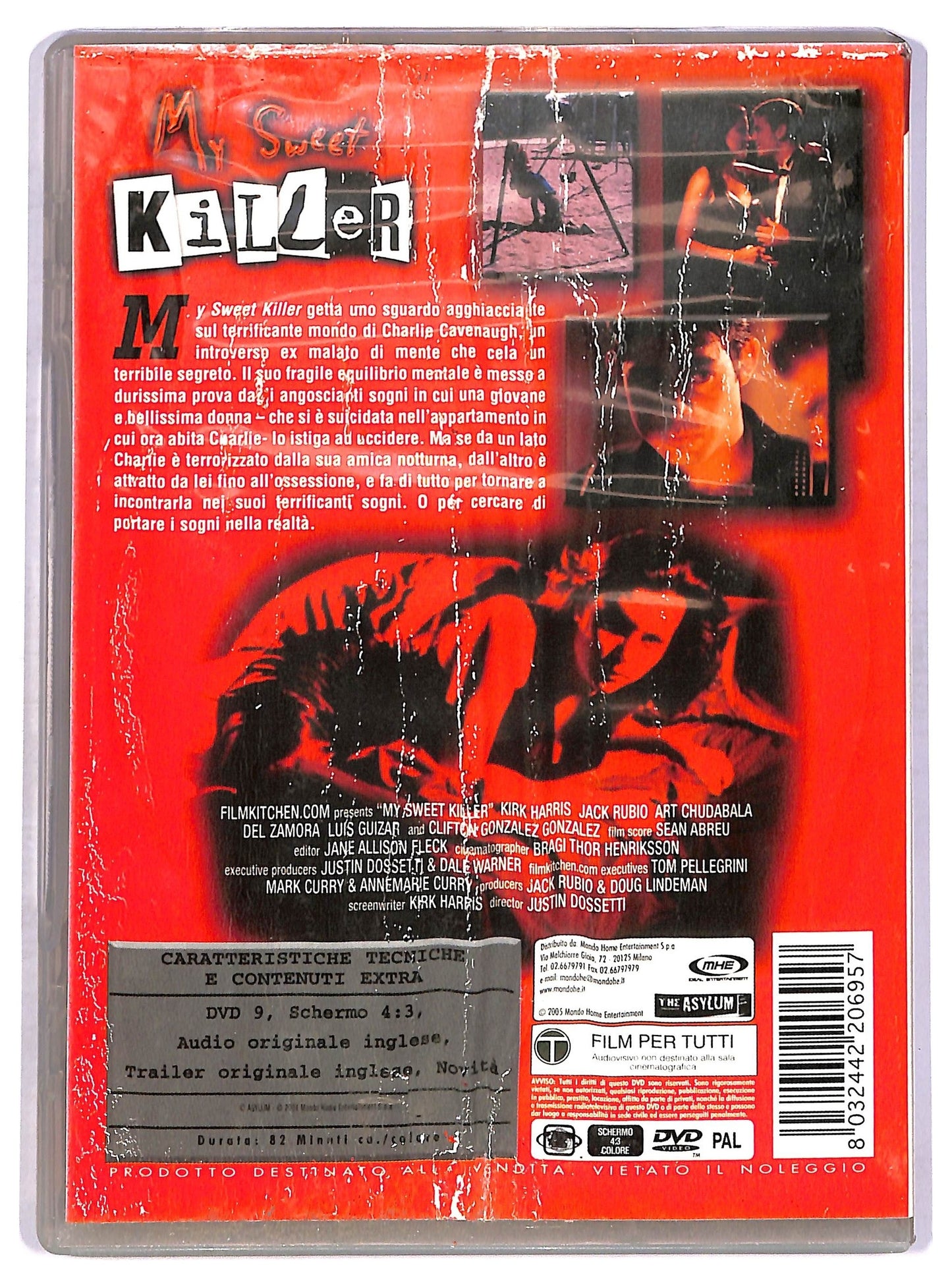 EBOND my sweet killer DVD D766107