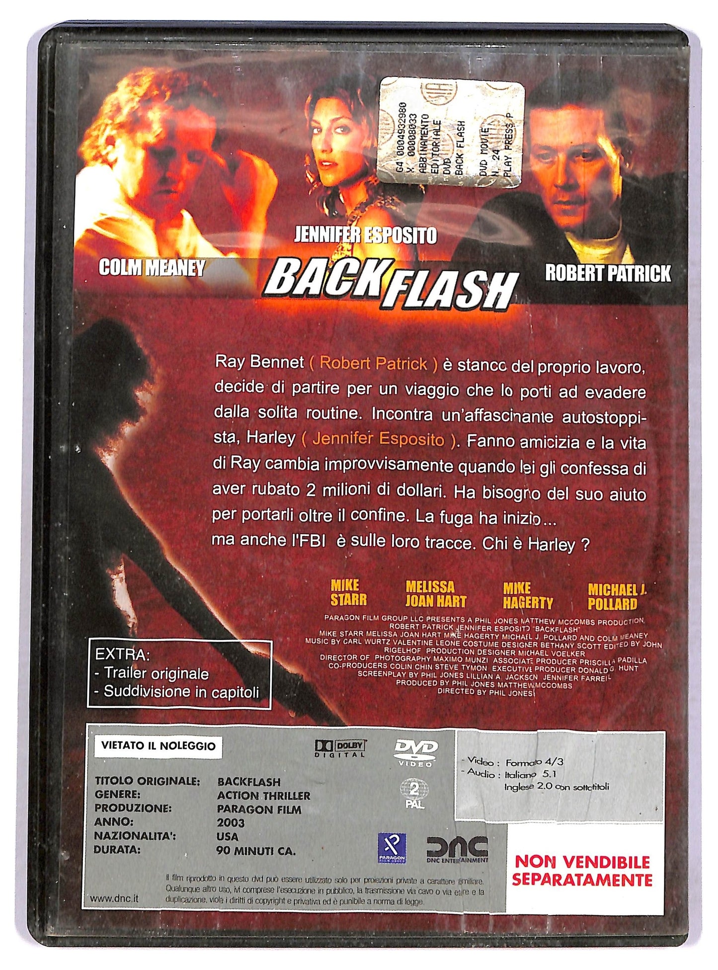 EBOND Back flash EDITORIALE DVD D766156
