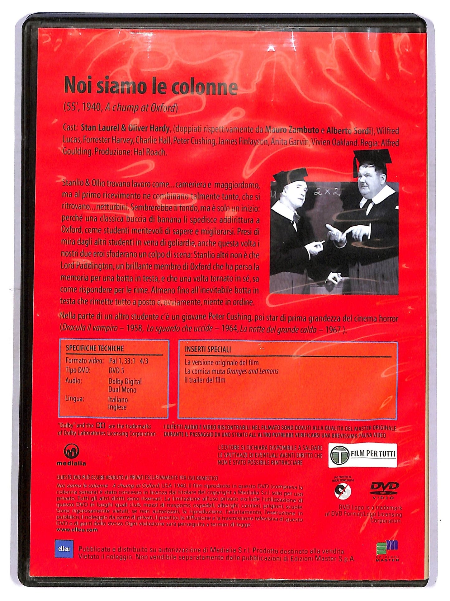 EBOND noi siamo le colonne EDITORIALE DVD D766163