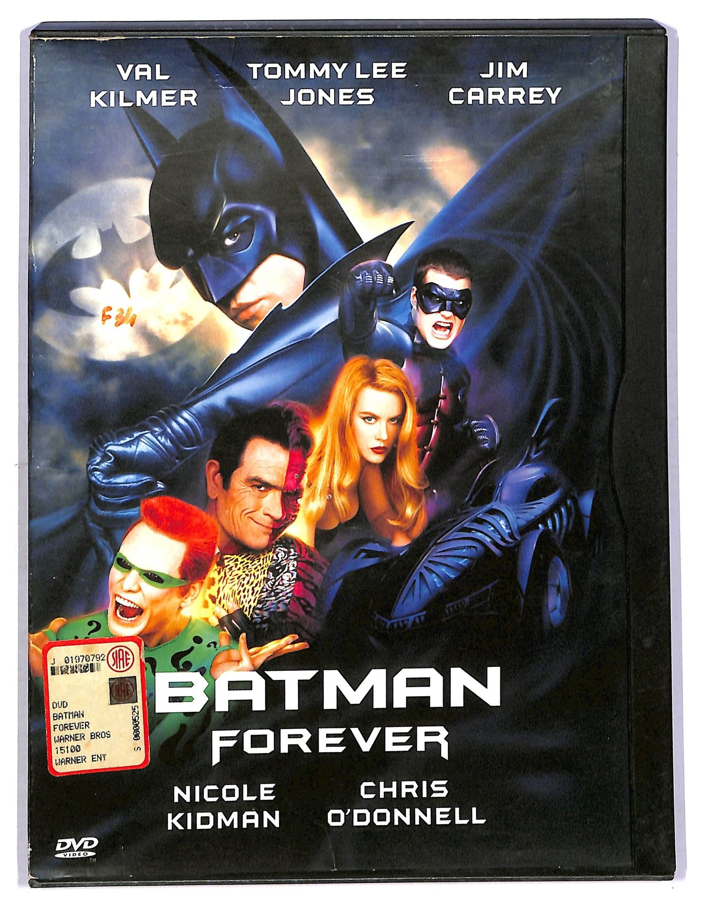 EBOND Batman Forever SNAPPER DVD D766164
