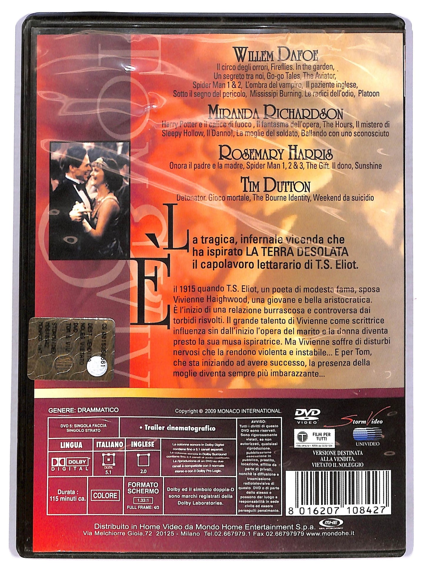 EBOND Tom & Viv - Nel bene, nel male, per sempre DVD D766238