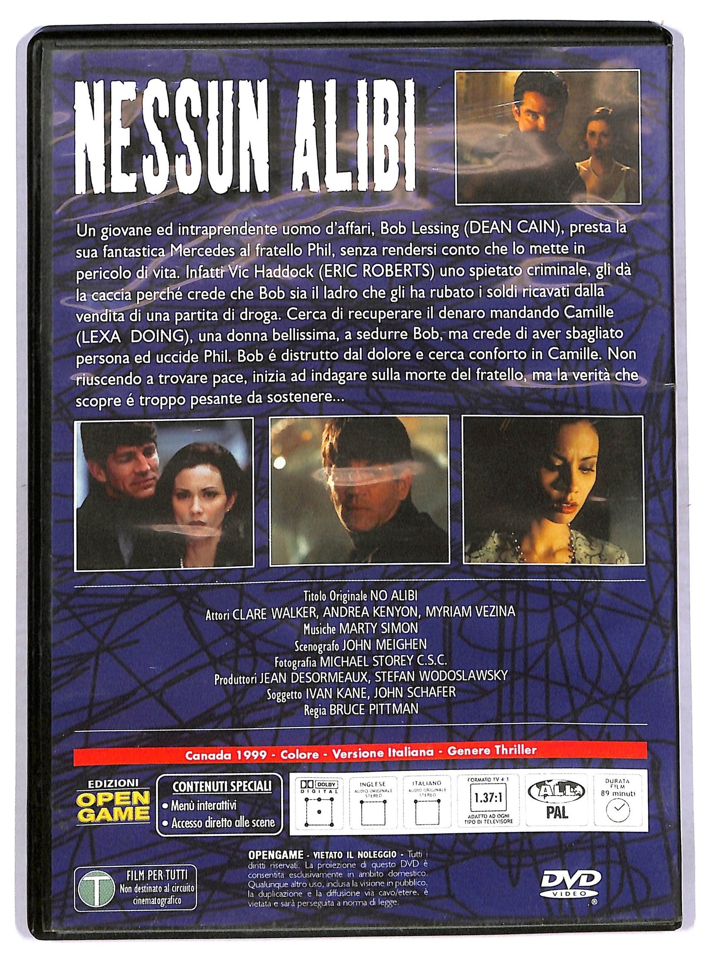 EBOND Nessun alibi EDITORIALE DVD D766239