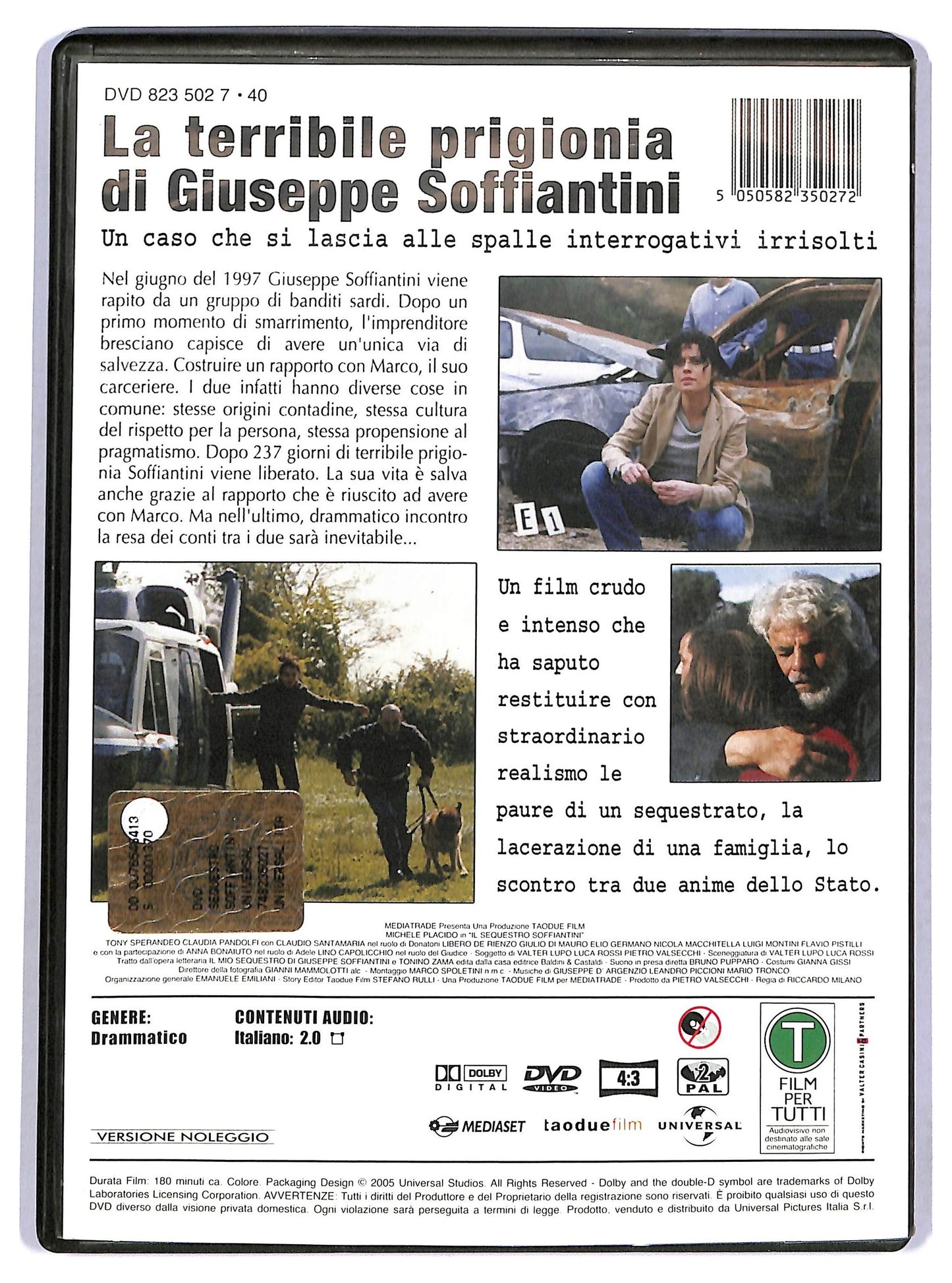 EBOND Il Sequestro Soffiantini NOLEGGIO DVD D766318