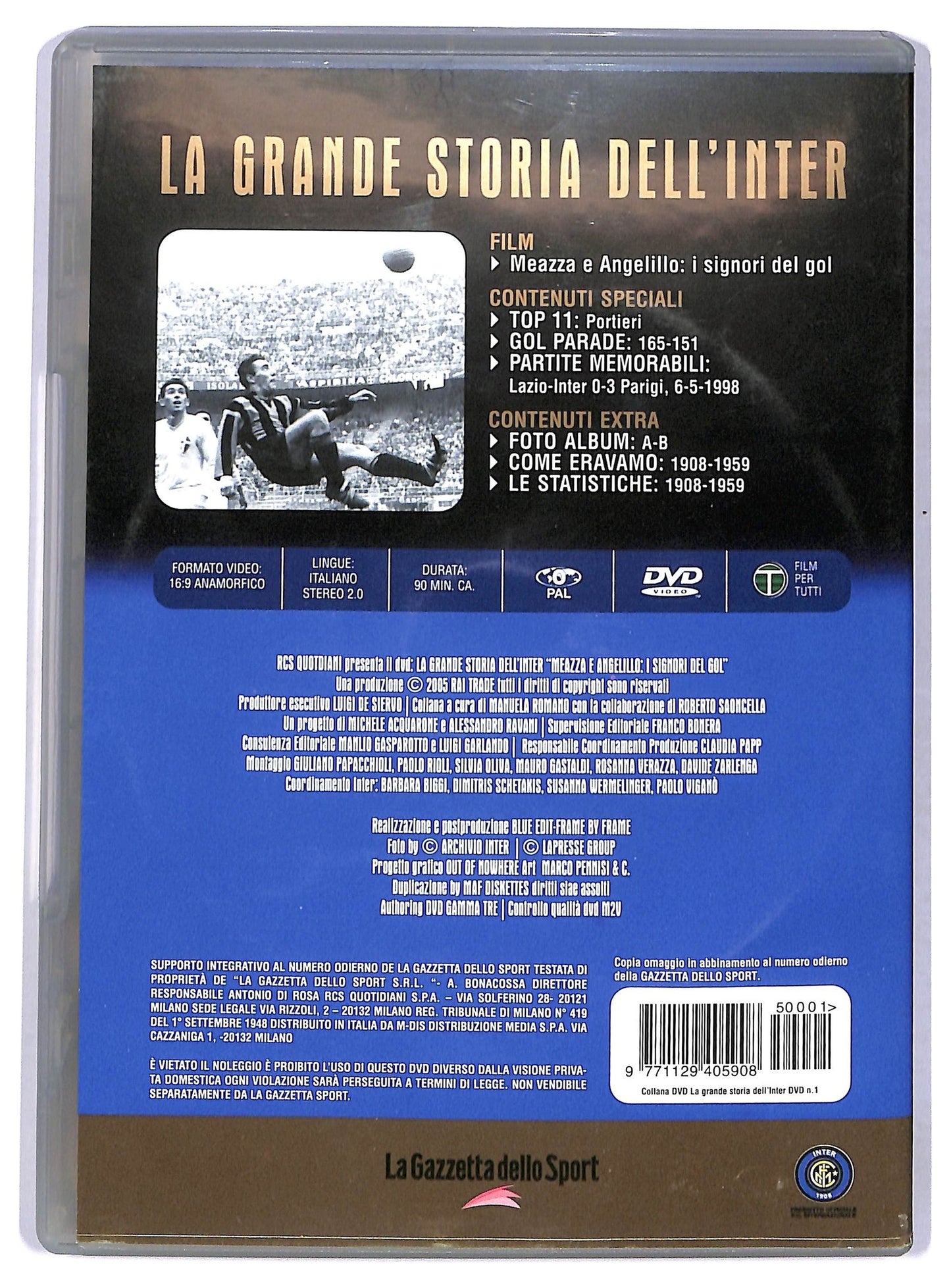 EBOND Meazza e Angelillo:I signori del gol Volume 1 EDITORIALE DVD D766324