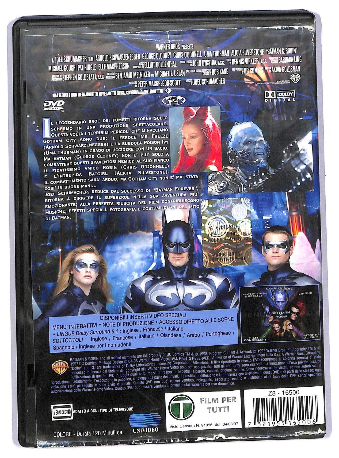 EBOND Batman e Robin DVD D766346