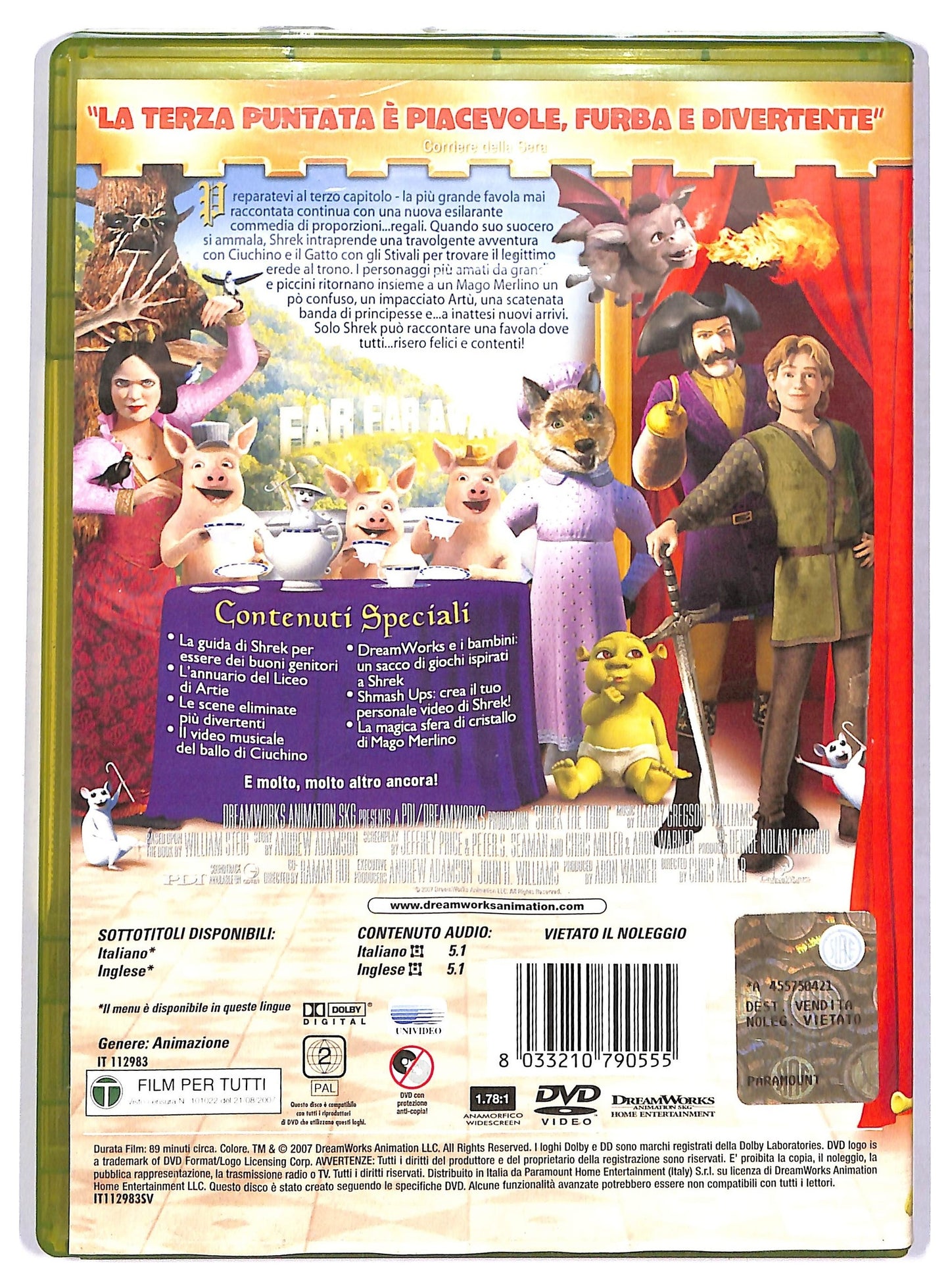 EBOND Shrek Terzo DVD D766449