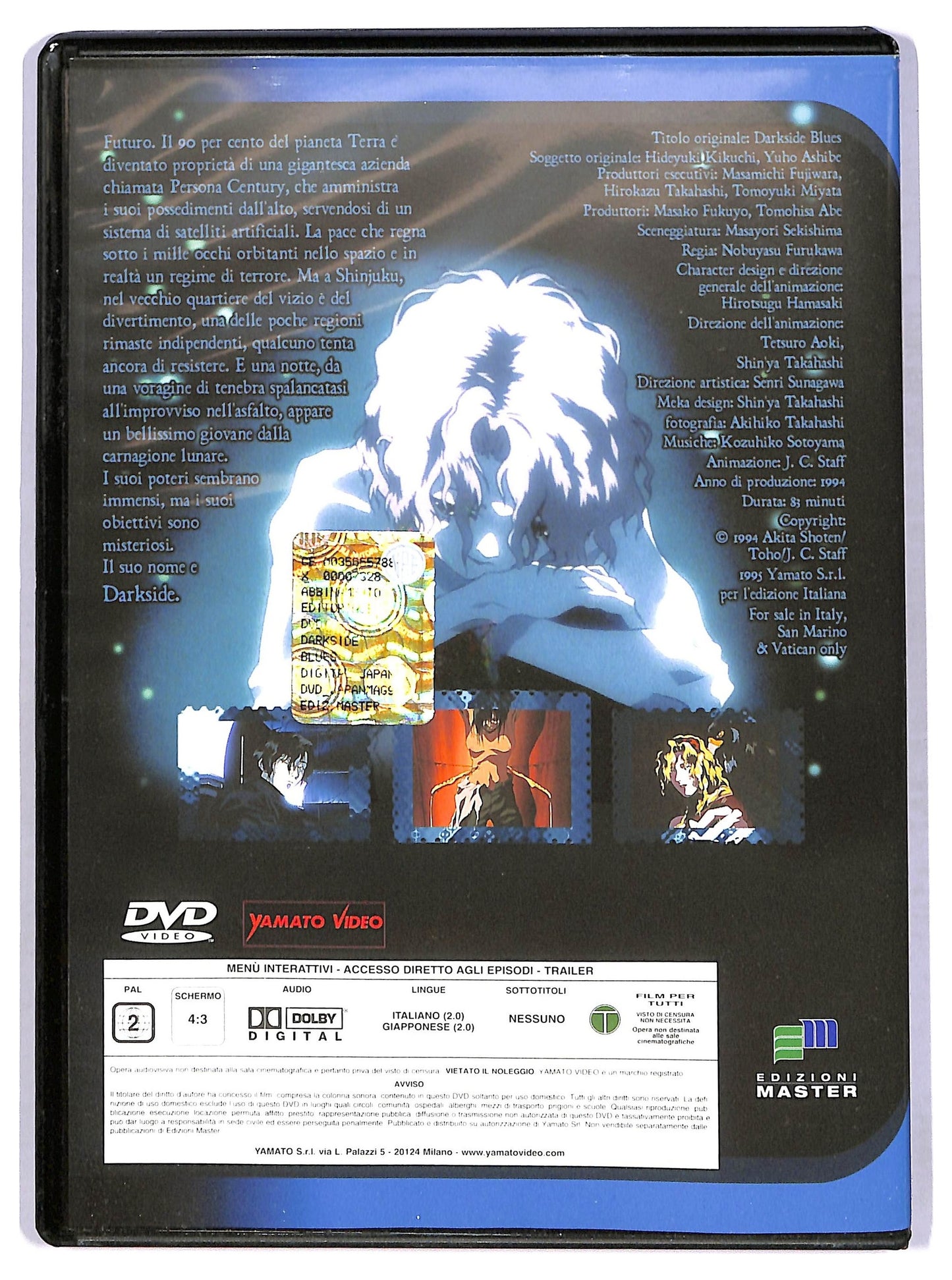 EBOND Darkside Blues EDITORIALE DVD D766460