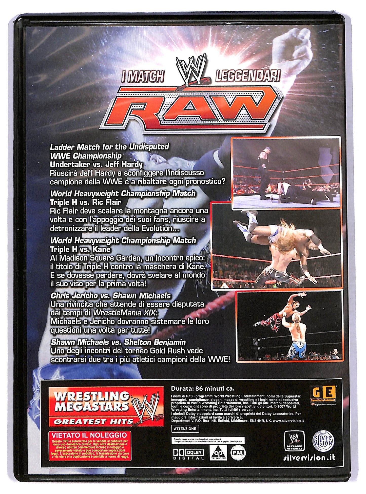 EBOND Wrestling Megastars - I match leggendari 4 EDITORIALE DVD D766462