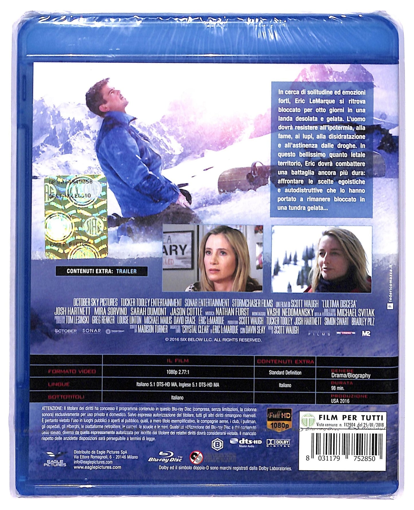 EBOND L'ultima Discesa Noleggio BLURAY D766536