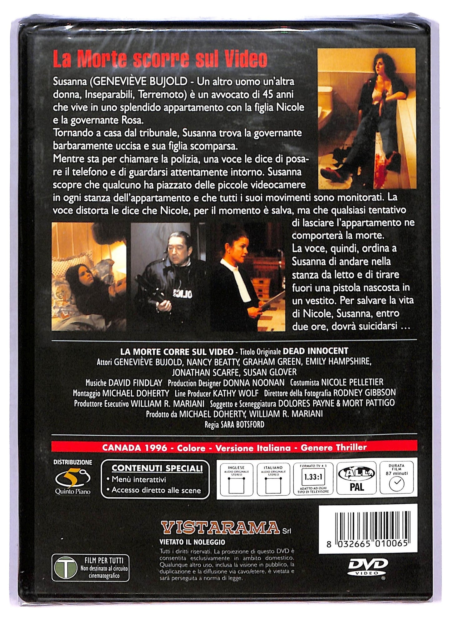 EBOND La morte Scorre sul Video DVD D766629