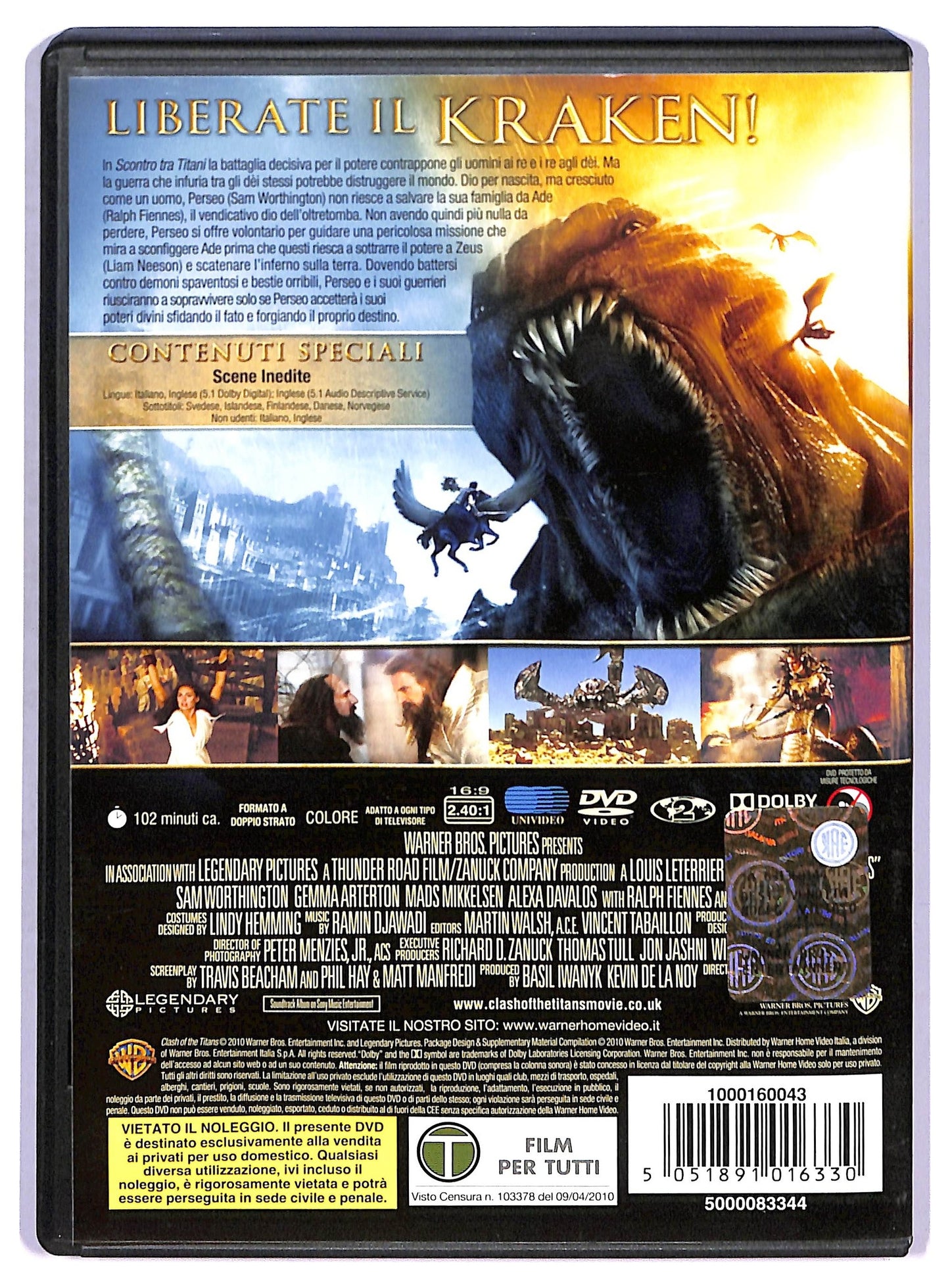EBOND Scontro Tra Titani DVD D766702