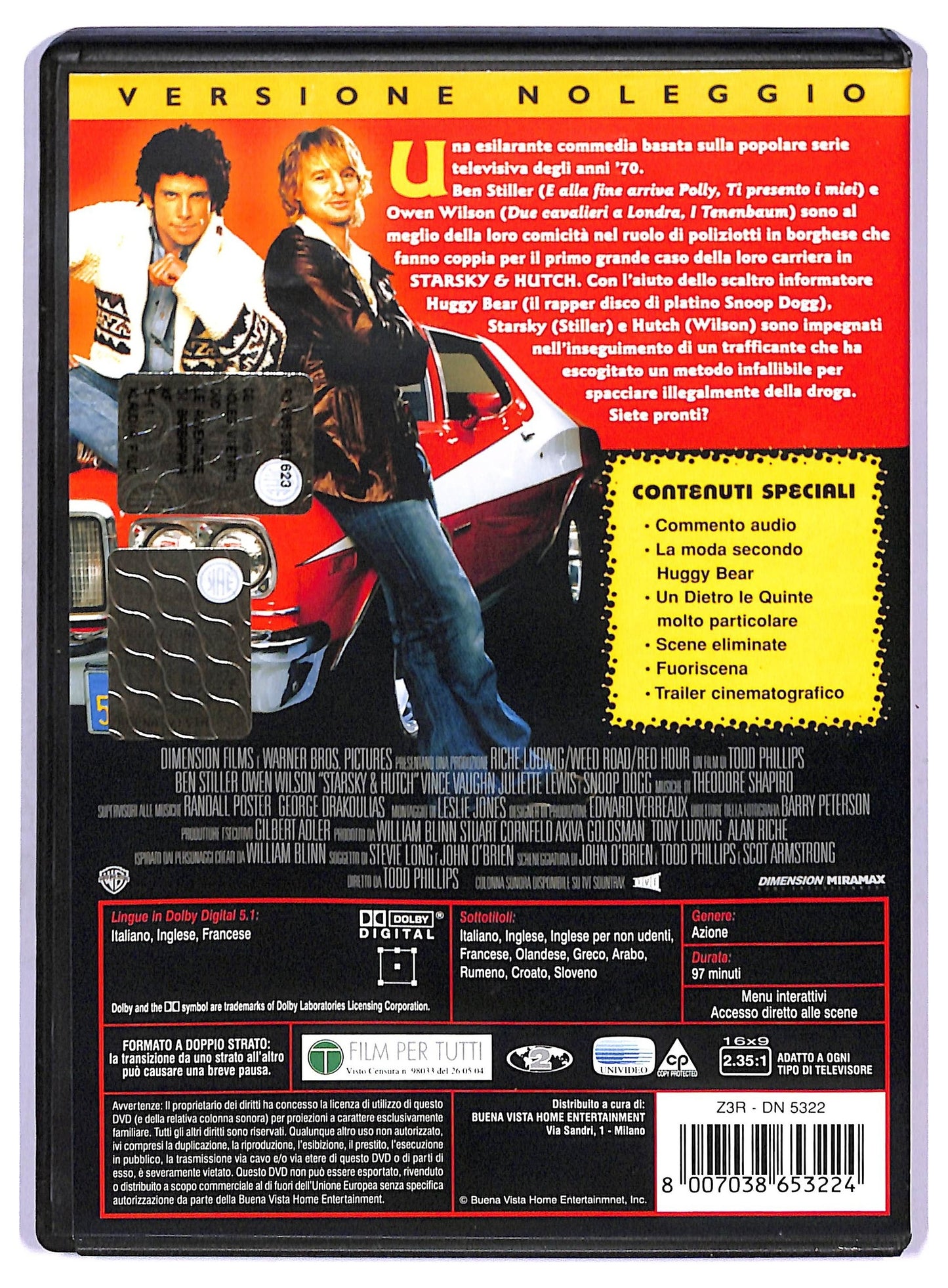 EBOND Starsky e Hutch NOLEGGIO DVD D766752
