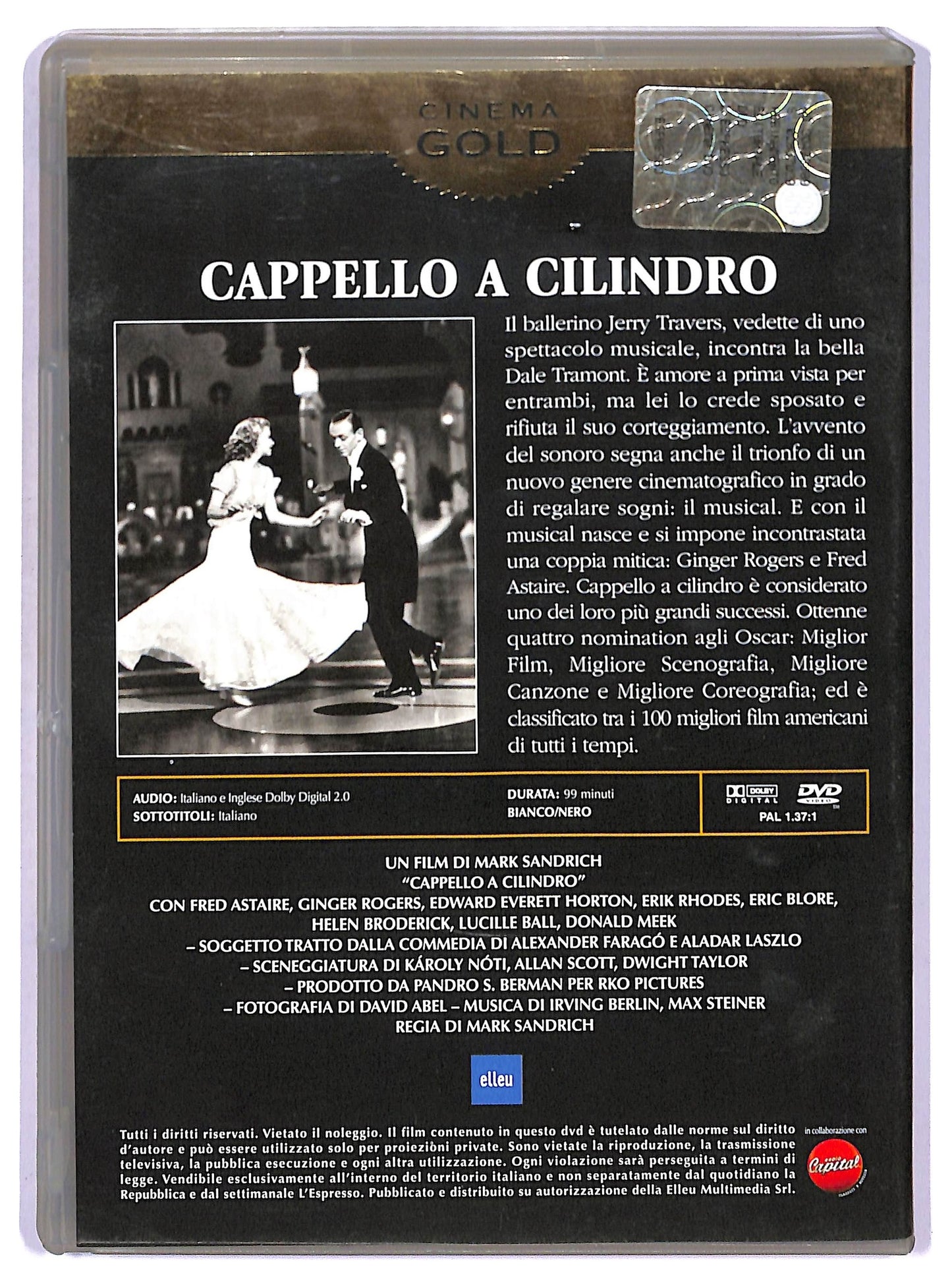 EBOND Cinema Gold - Cappello a cilindro Volume 10 EDITORIALE DVD D766844