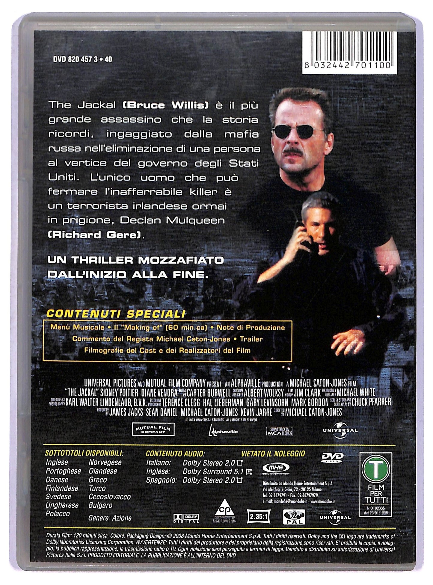 EBOND The Jackal DVD D766857