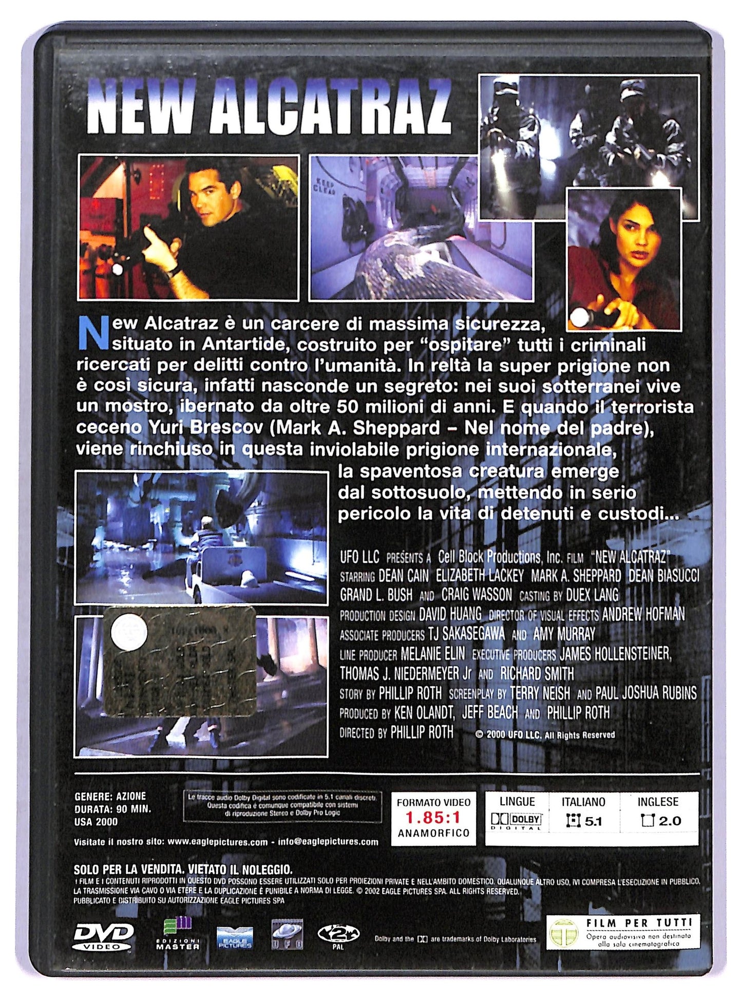 EBOND new alcatraz EDITORIALE DVD D766860