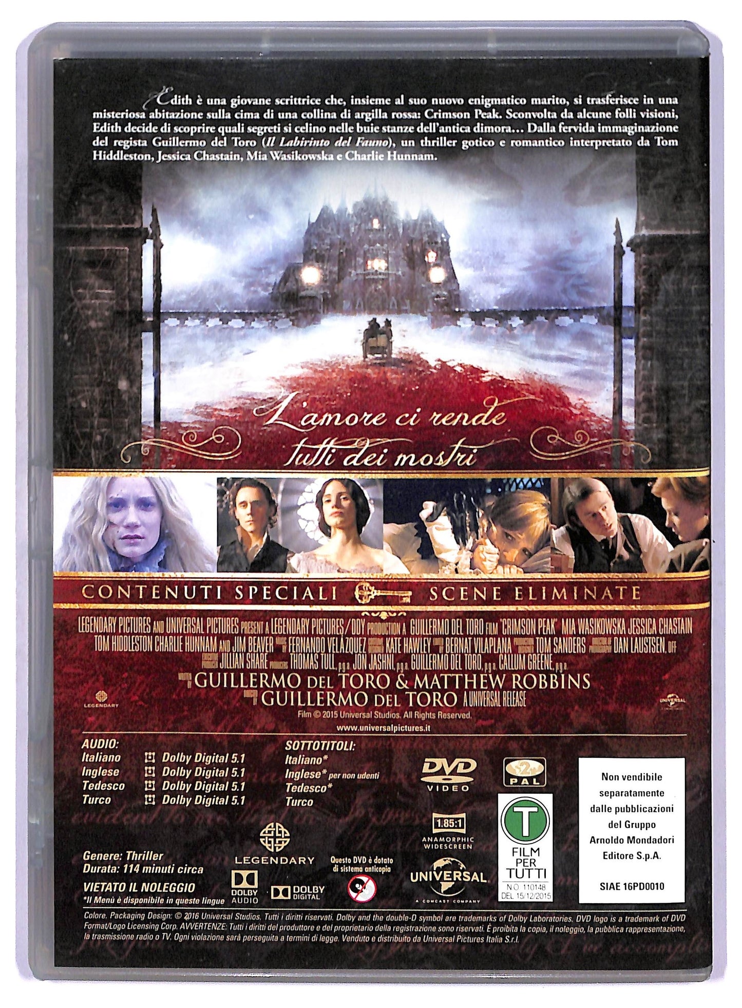 EBOND crimson peak-EDITORIALE DVD D766862