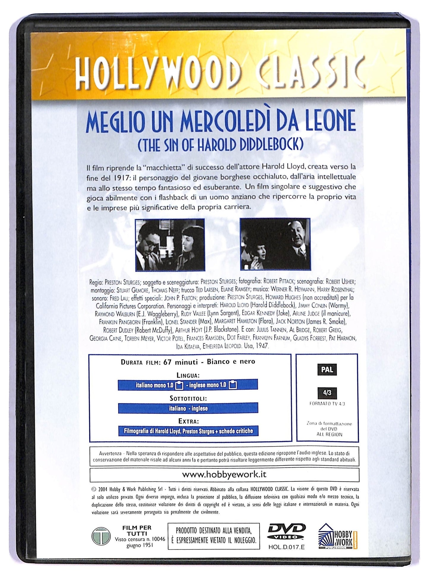 EBOND Meglio Un Mercoledi' Da Leone DVD Editoriale D766907