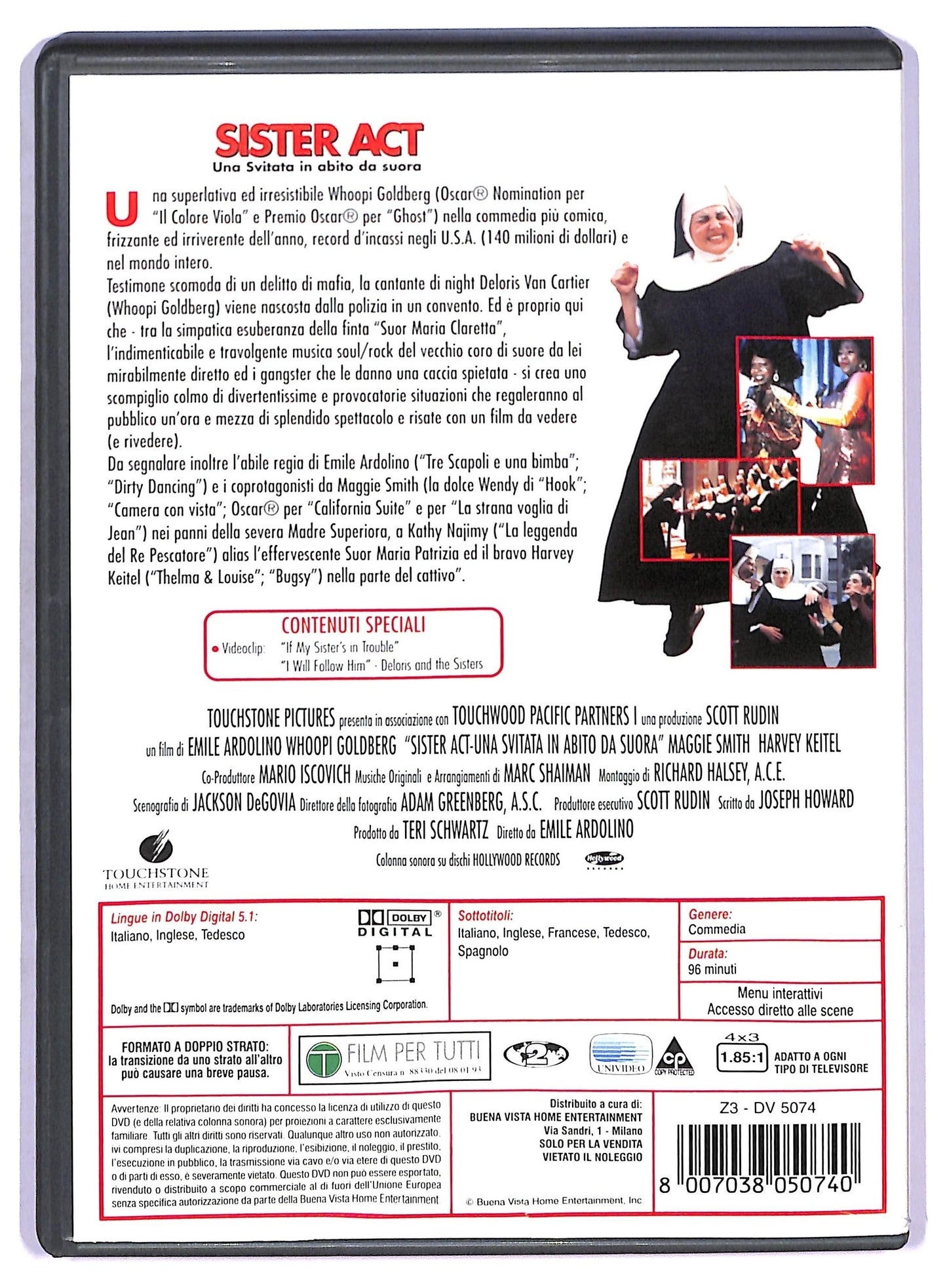 EBOND Sister Act - Una svitata in abito da suora DVD D766921