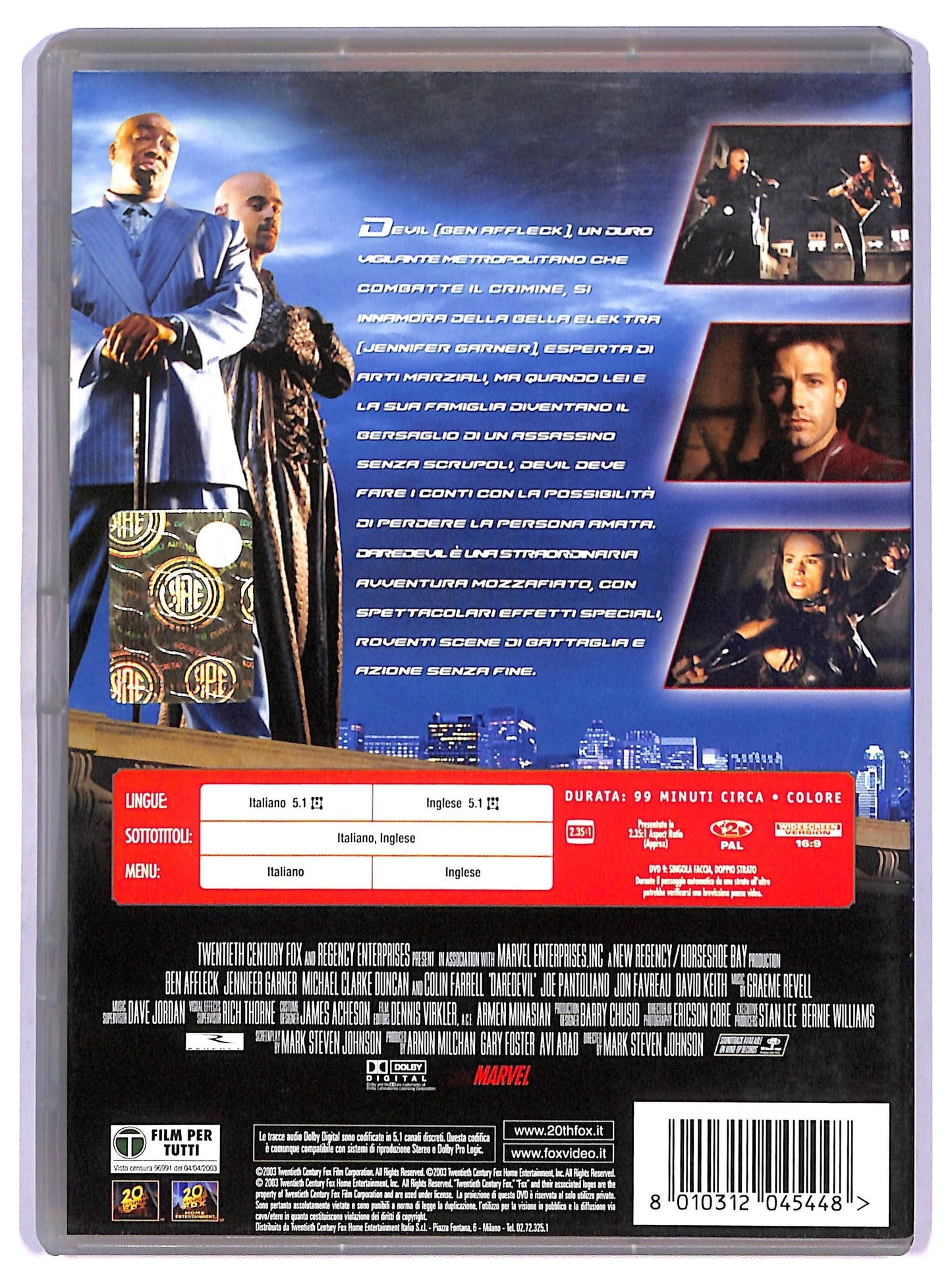 EBOND Daredevil DVD D766925