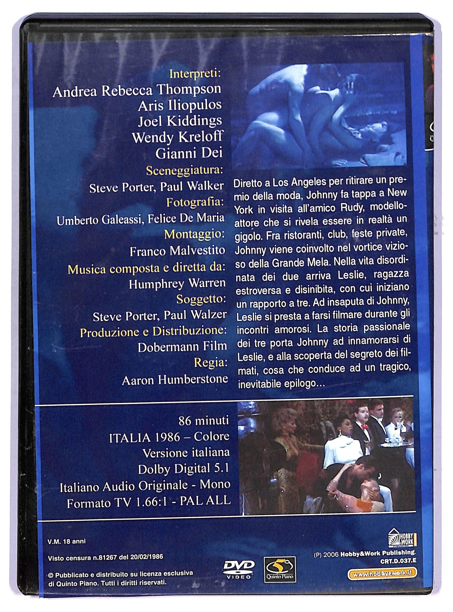 EBOND Manhattan gigolo EDITORIALE DVD D766962