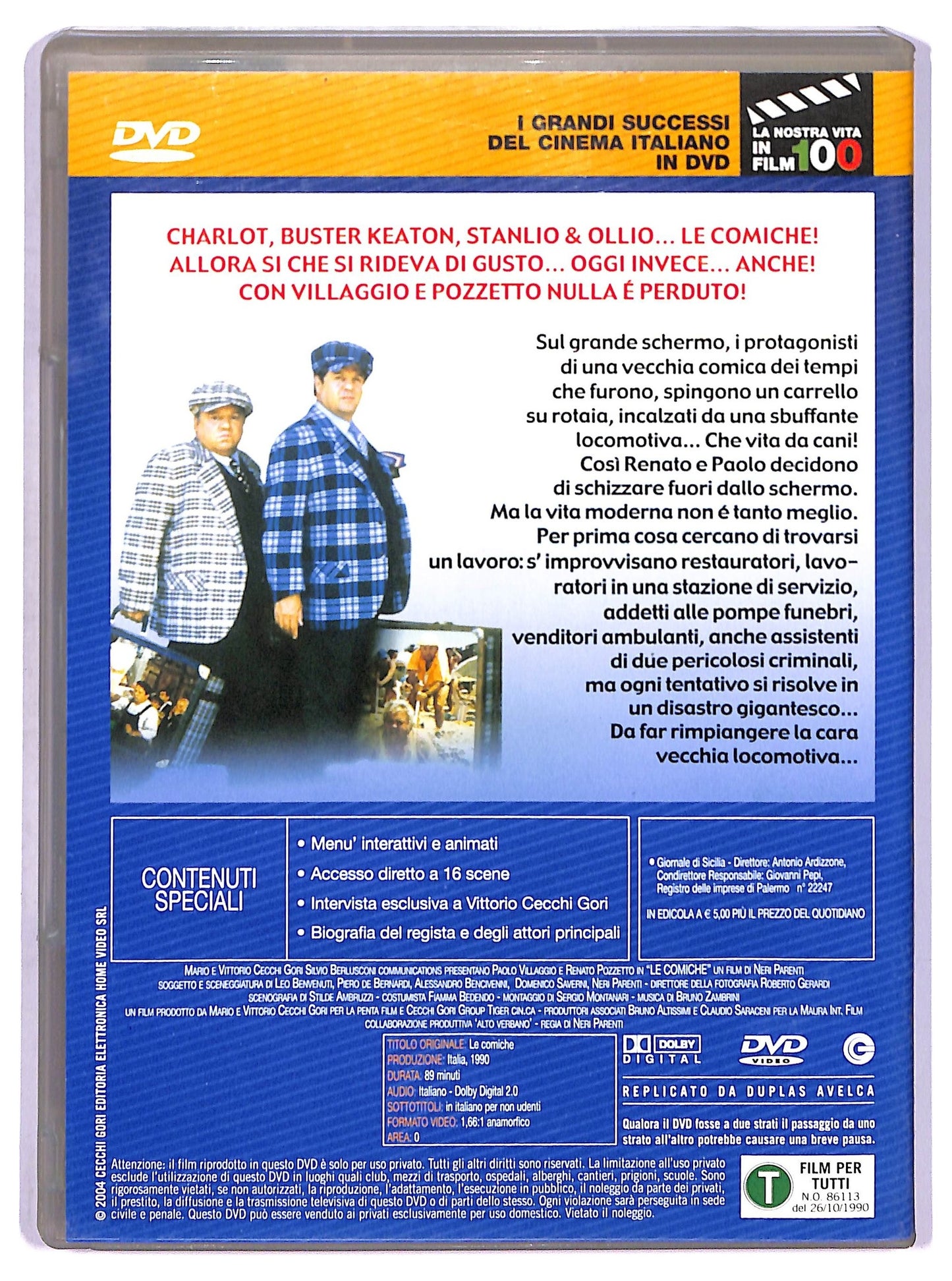 EBOND Le comiche EDITORIALE DVD D767030
